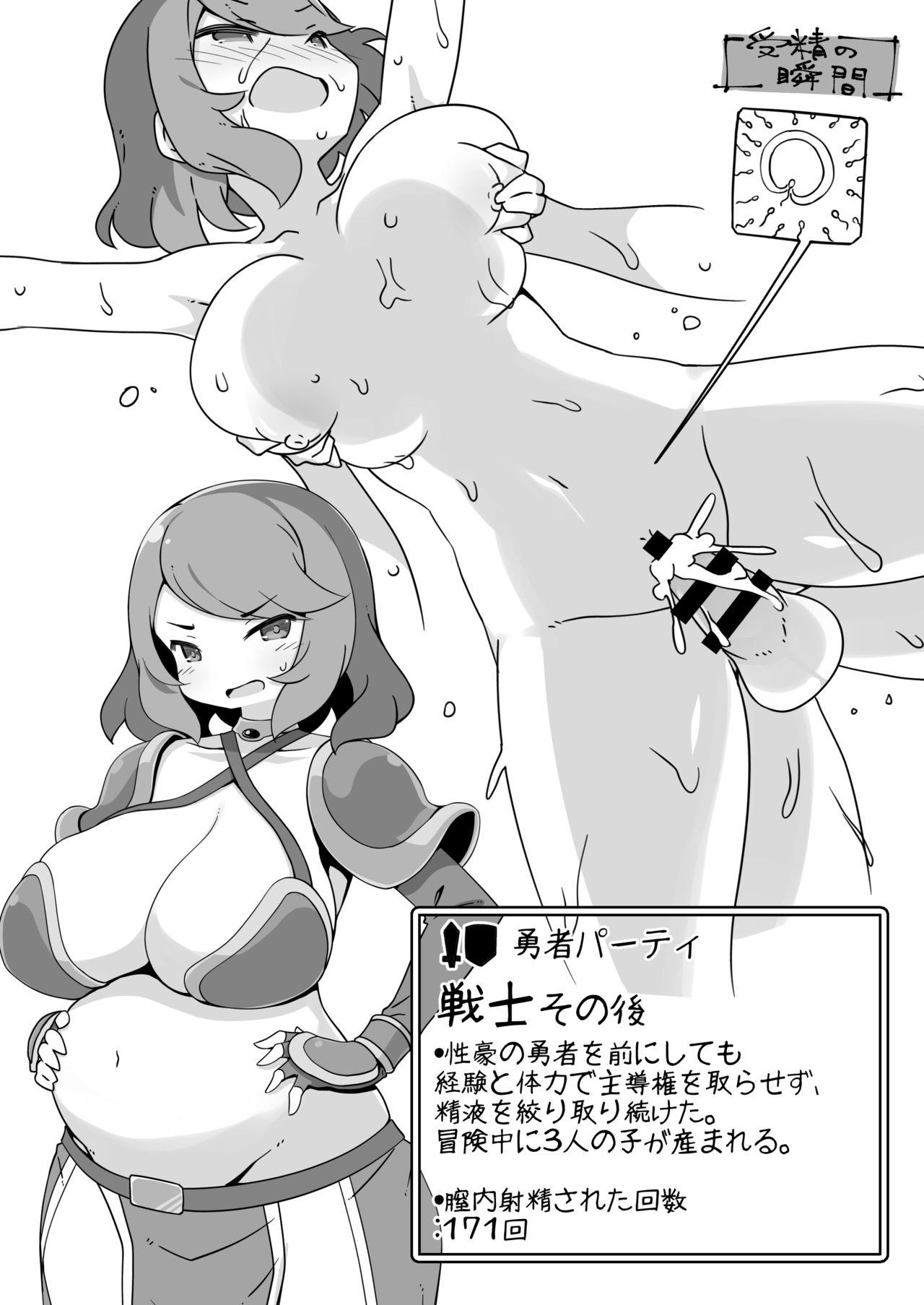 [Succubus Egg] A fantasy world that is too forgiving to heroes-NPC (mob) opponent-centered short H manga collection-(Added extra belly H.) 44