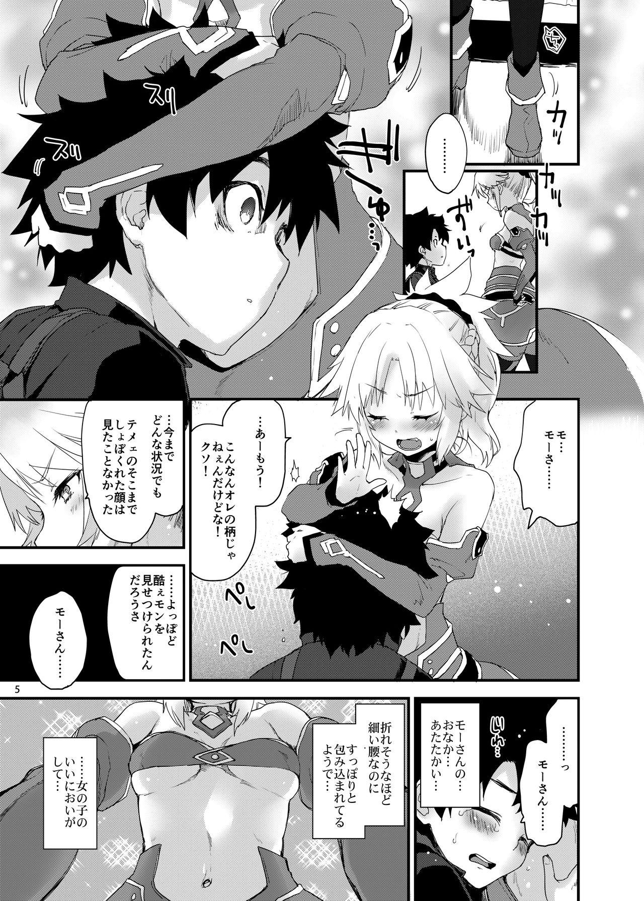 Trans Gomen ne Mor-san... - Fate grand order Dance - Page 4