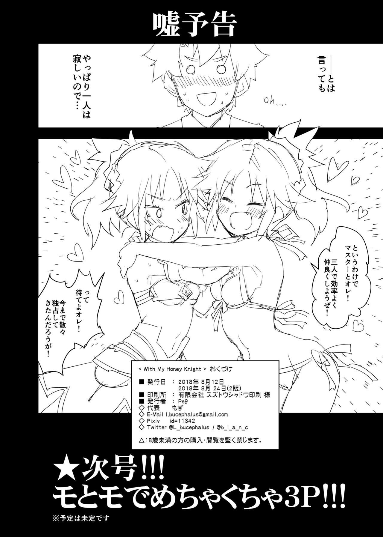 Blow Jobs With My Honey Knight - Fate grand order Pica - Page 29