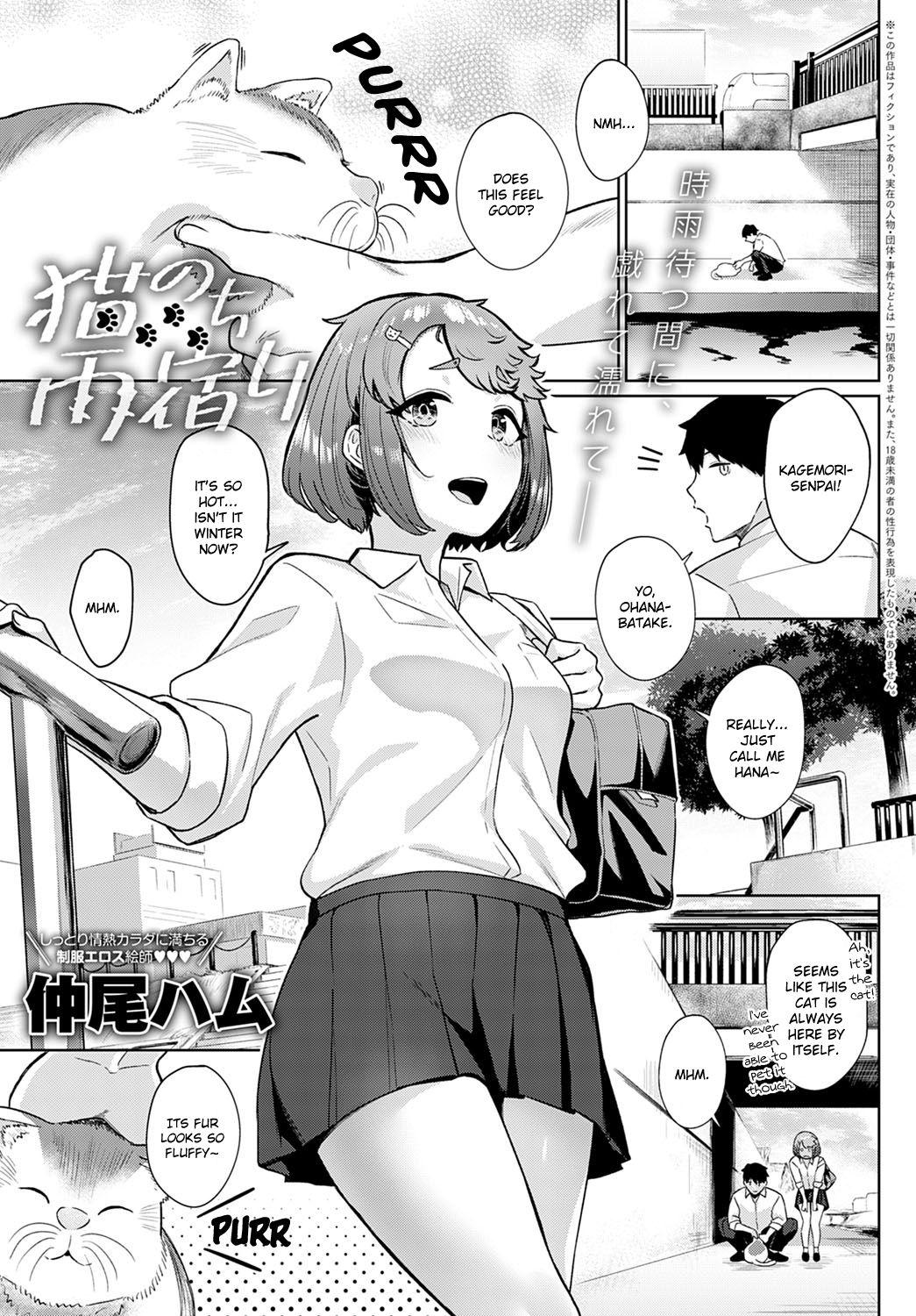 Pissing Neko nochi Amayadori Hard - Page 1