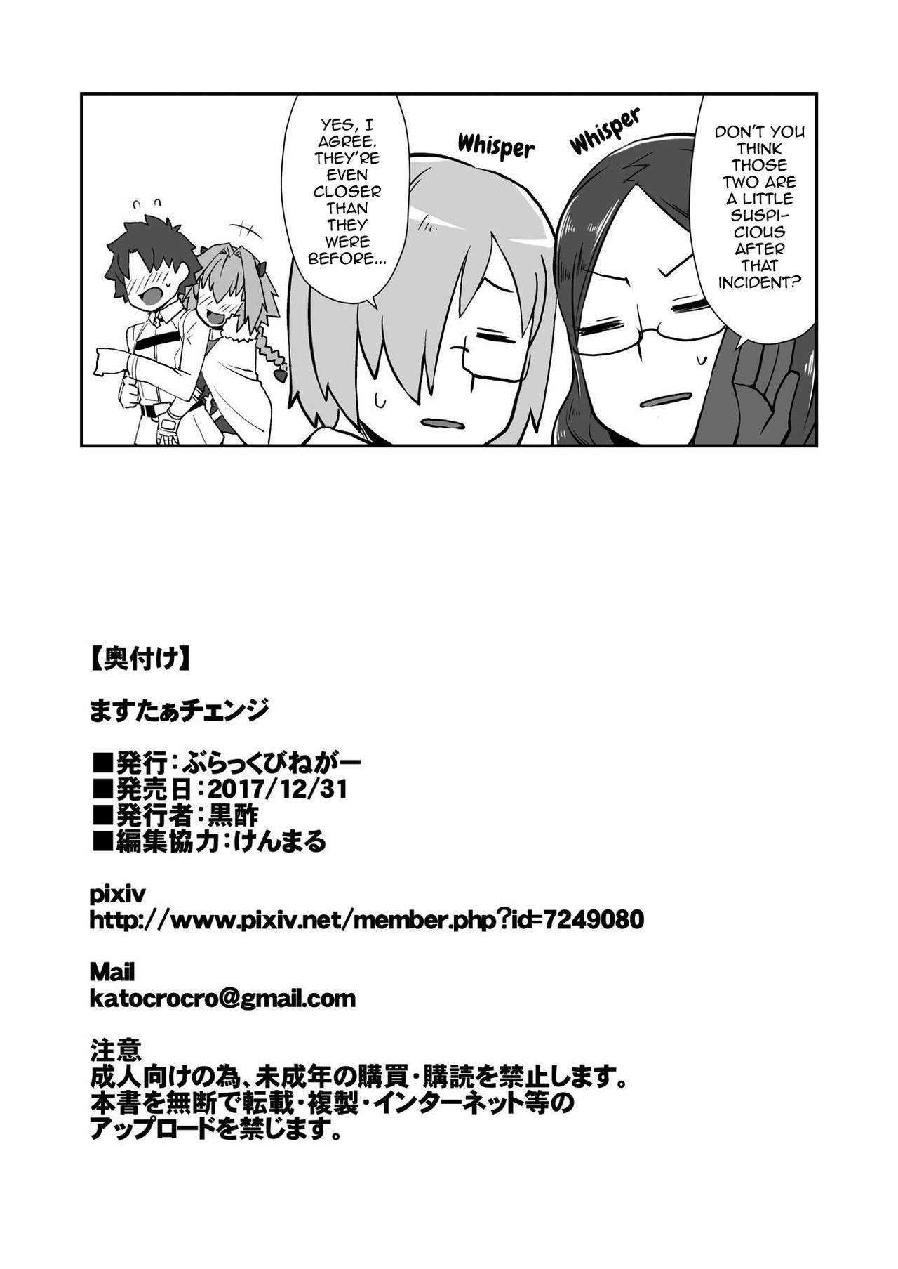 Amateur Teen Master Change - Fate grand order Actress - Page 25