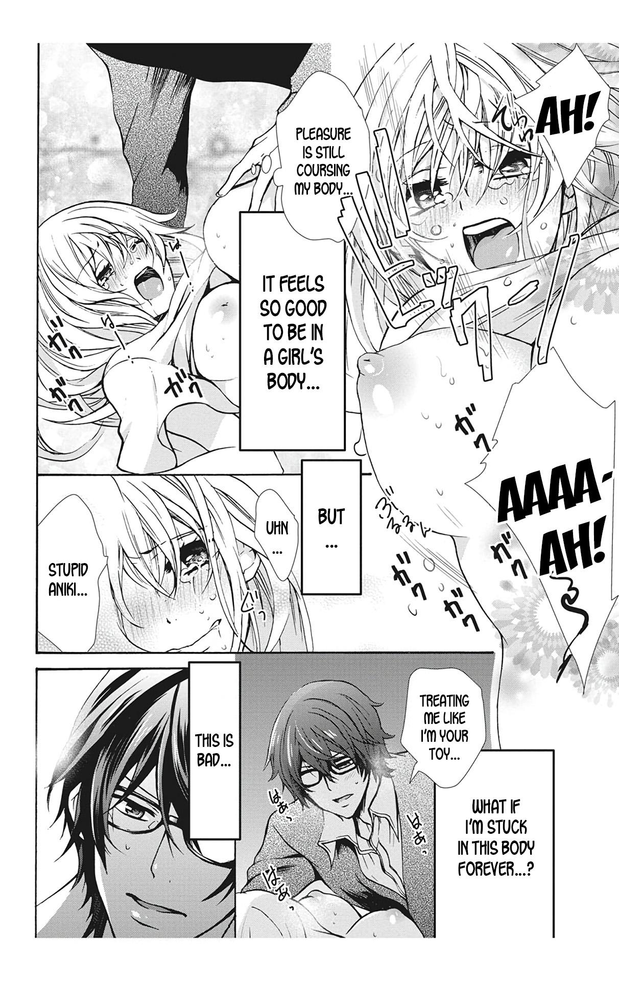 Gay Orgy [Maguro Ouji] Nyota Ecchi. 1 ~Ore, Onna no Karada de Gikei to Koi Oshite Imasu~ Ch. 1 | After Turning Into a Girl, I Fell in Love With My Stepbrother Ch. 1 [English] [desudesu] [Digital] Face Sitting - Page 28