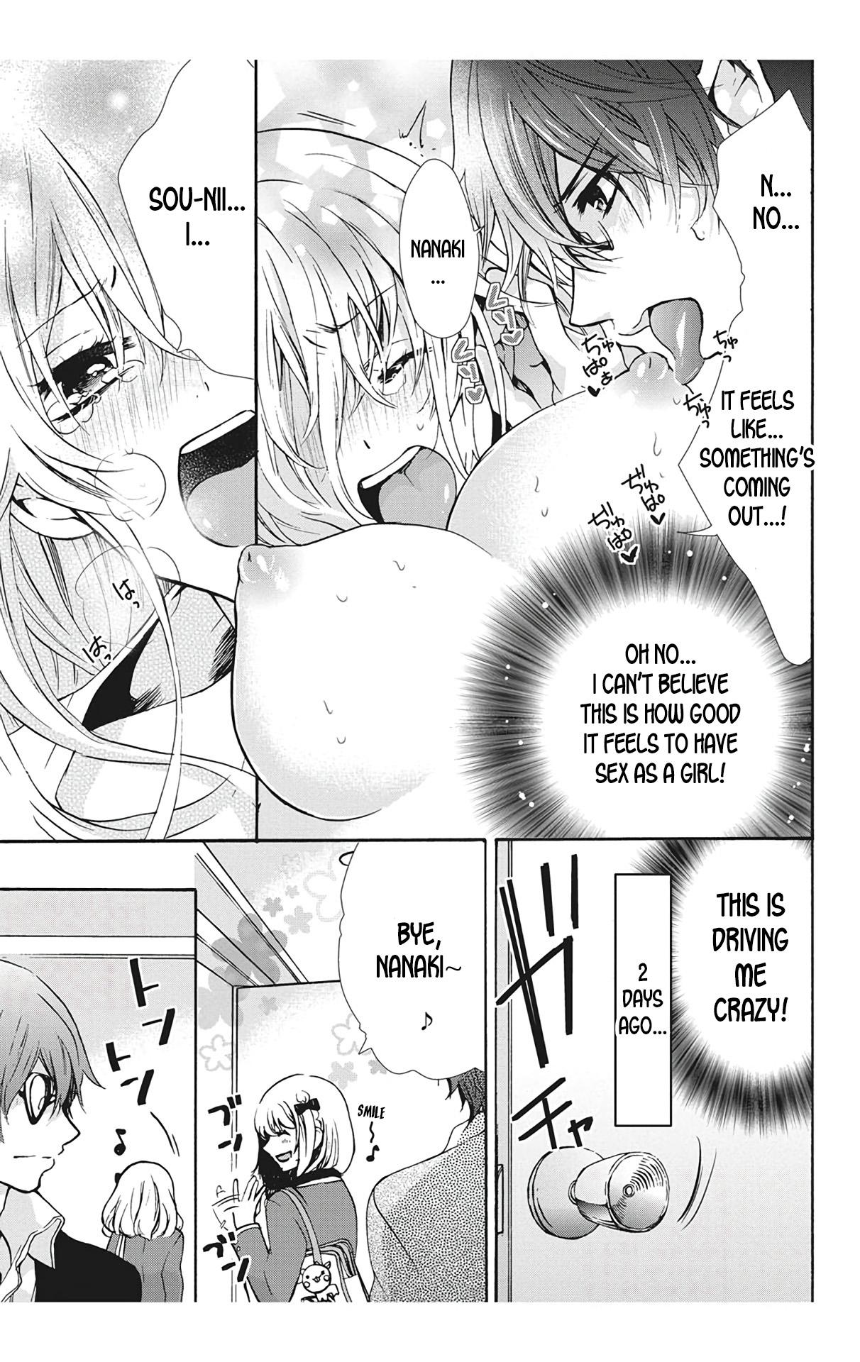 Gay Orgy [Maguro Ouji] Nyota Ecchi. 1 ~Ore, Onna no Karada de Gikei to Koi Oshite Imasu~ Ch. 1 | After Turning Into a Girl, I Fell in Love With My Stepbrother Ch. 1 [English] [desudesu] [Digital] Face Sitting - Page 7