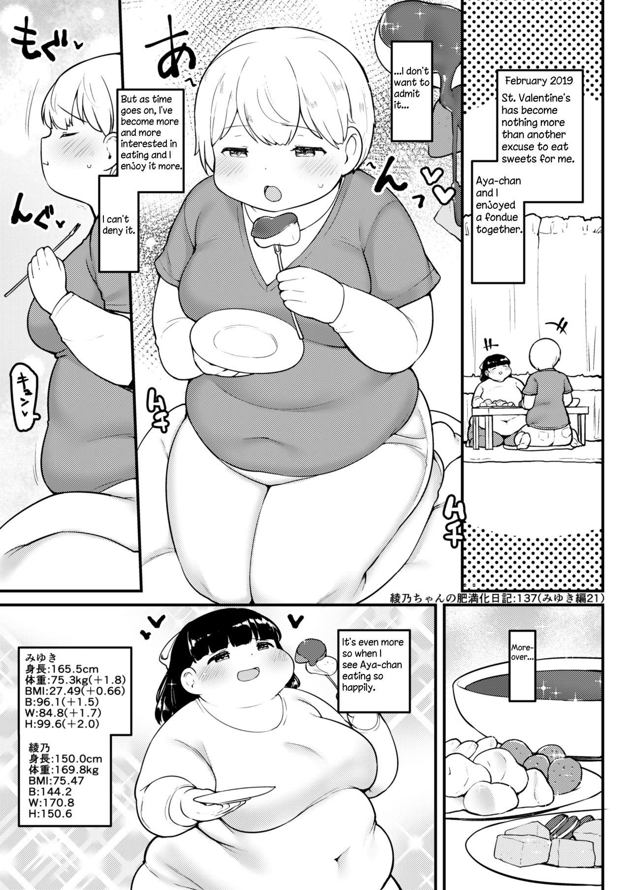 Ayano's Weight Gain Diary 136