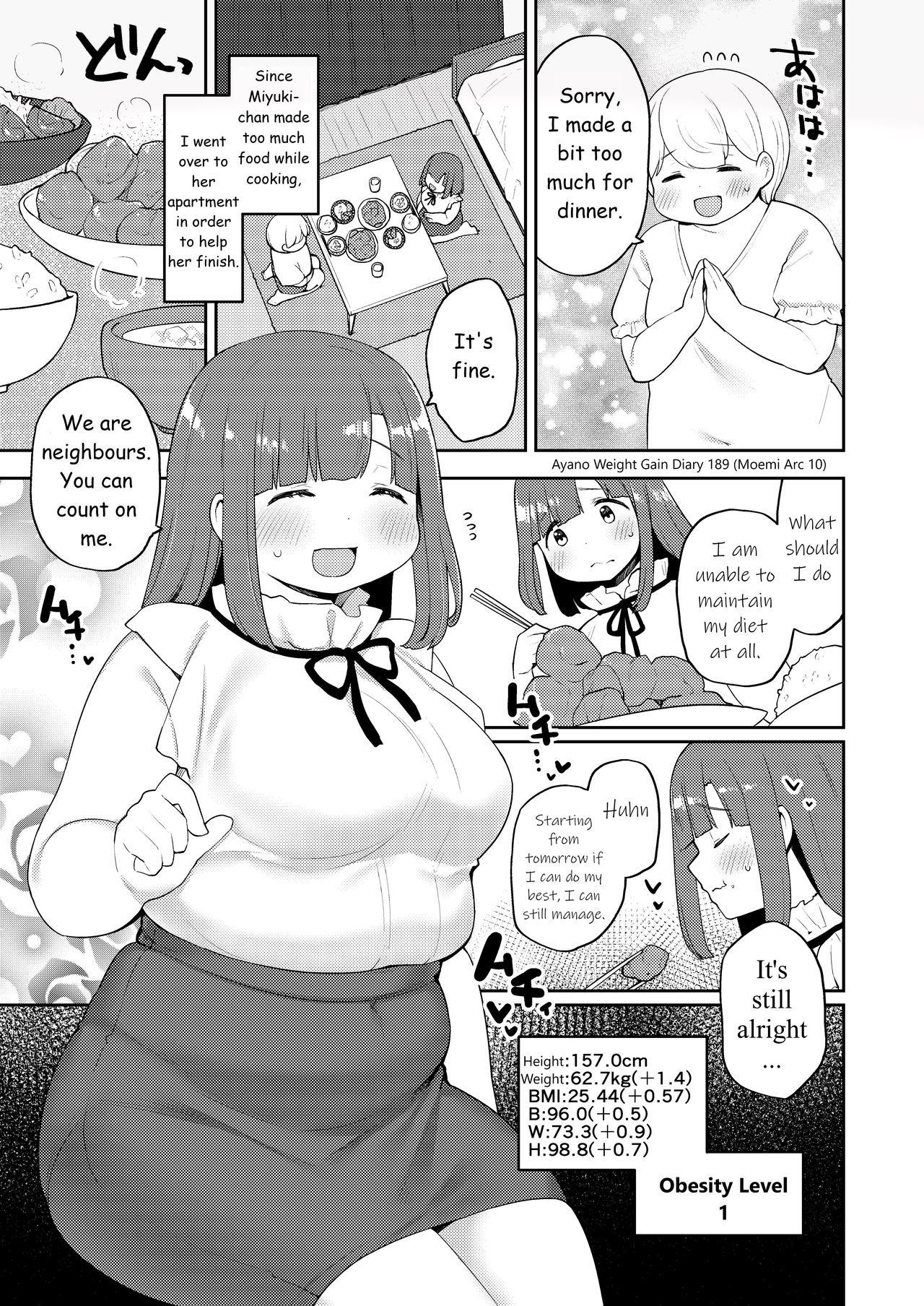 Coed Ayano's Weight Gain Diary Baile - Page 189
