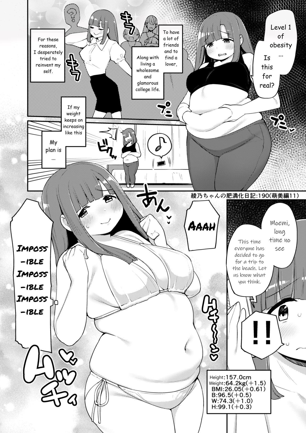 Stepsiblings Ayano's Weight Gain Diary Amature - Page 190