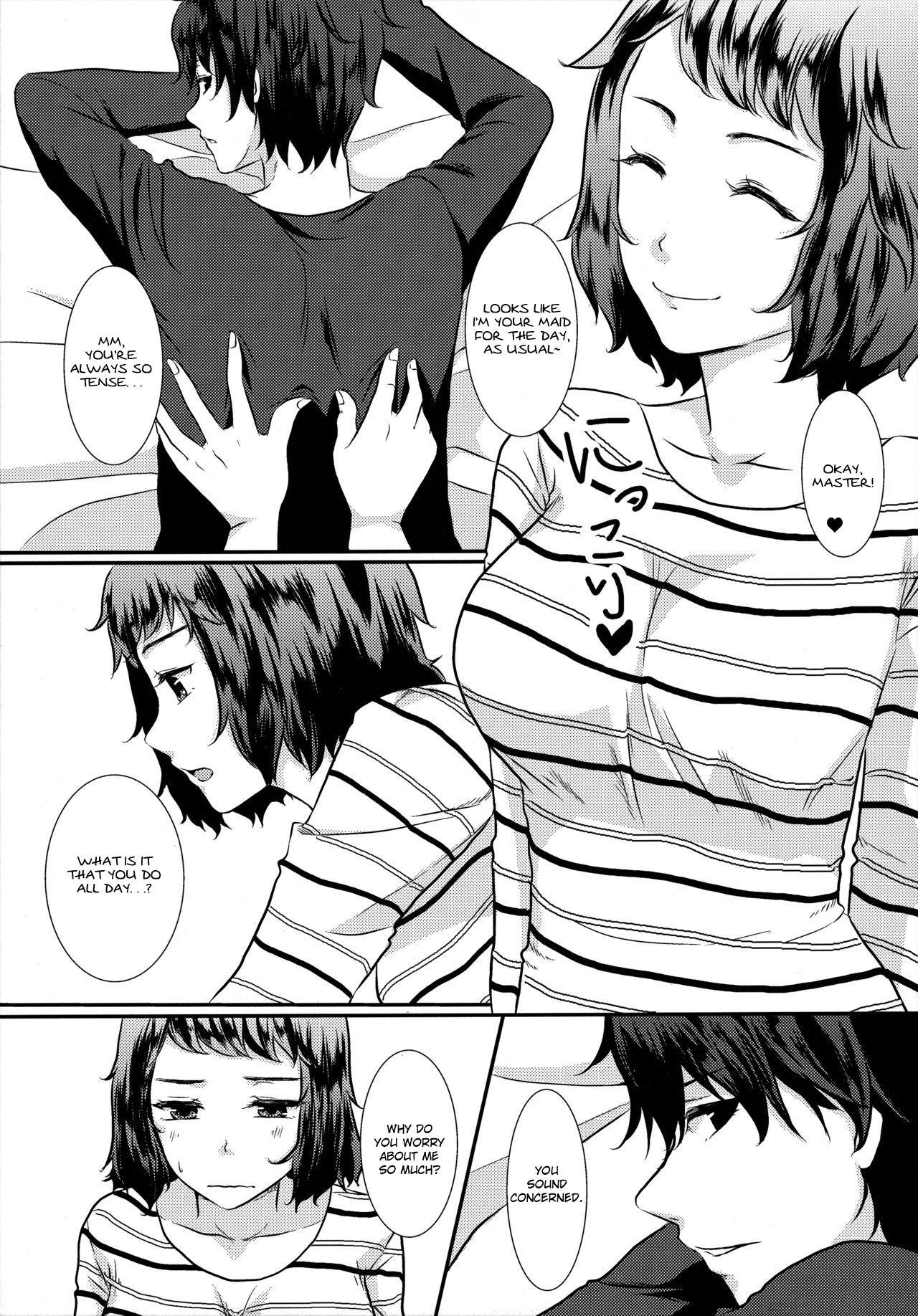 Pussy Eating Onegai Teacher | Please, Teacher - Persona 5 Step Dad - Page 4