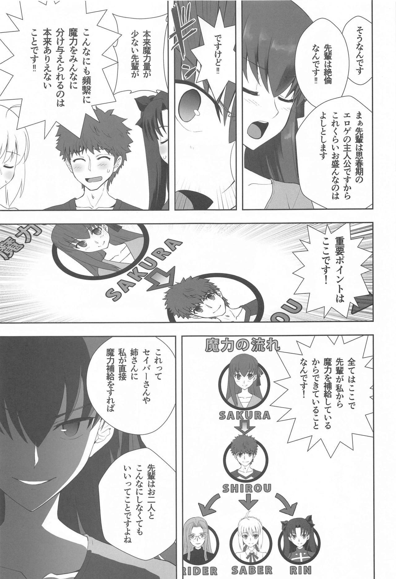 Gay Bang Emiya Shirou no Isshuukan - Fate stay night Ethnic - Page 6