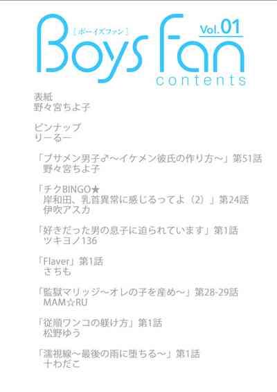 BOYS FAN vol.01 2
