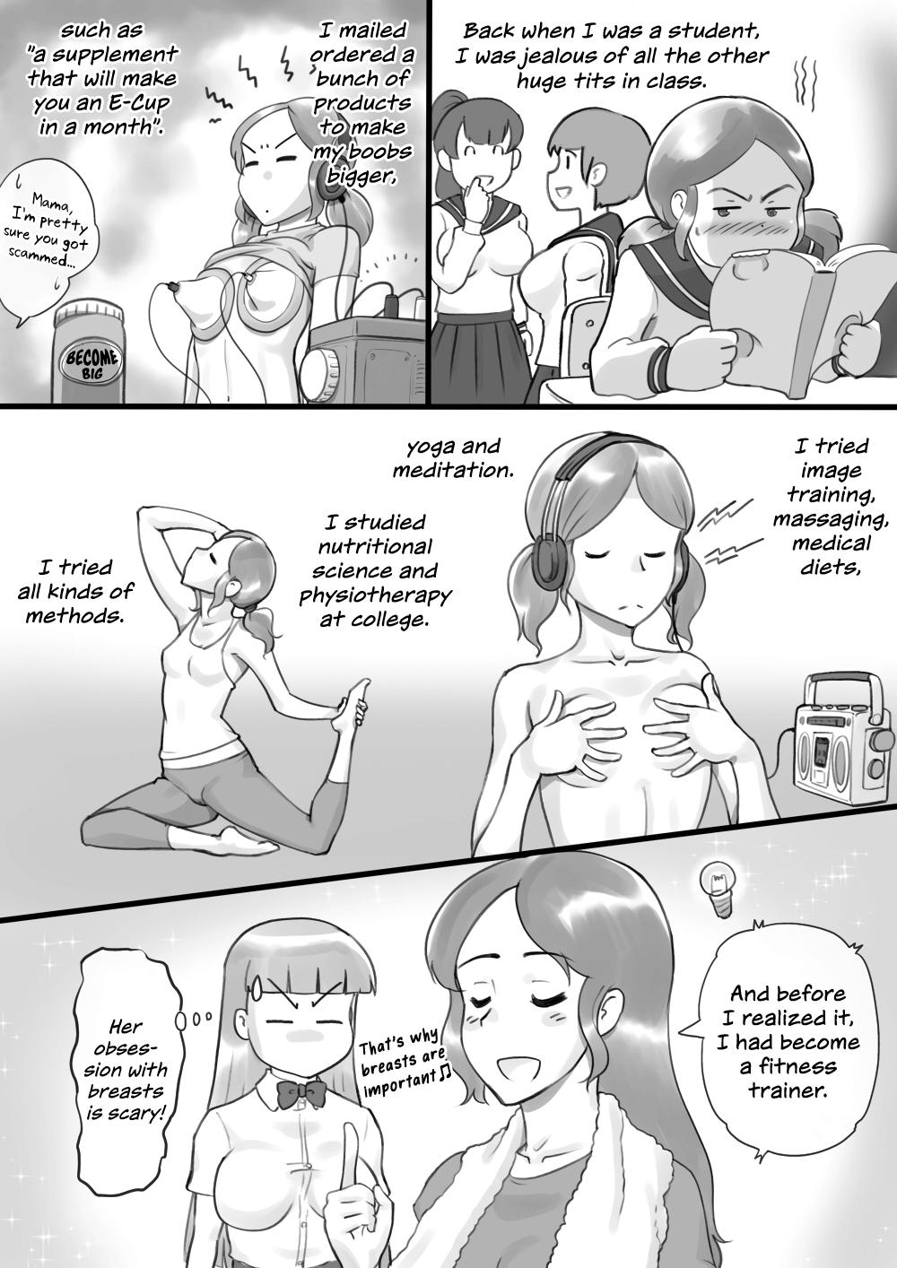 Ducha Girl on Mom: Himitsu no Bust Lesson | Girl on Mom: Secret Bust Lesson Celebrity - Page 7