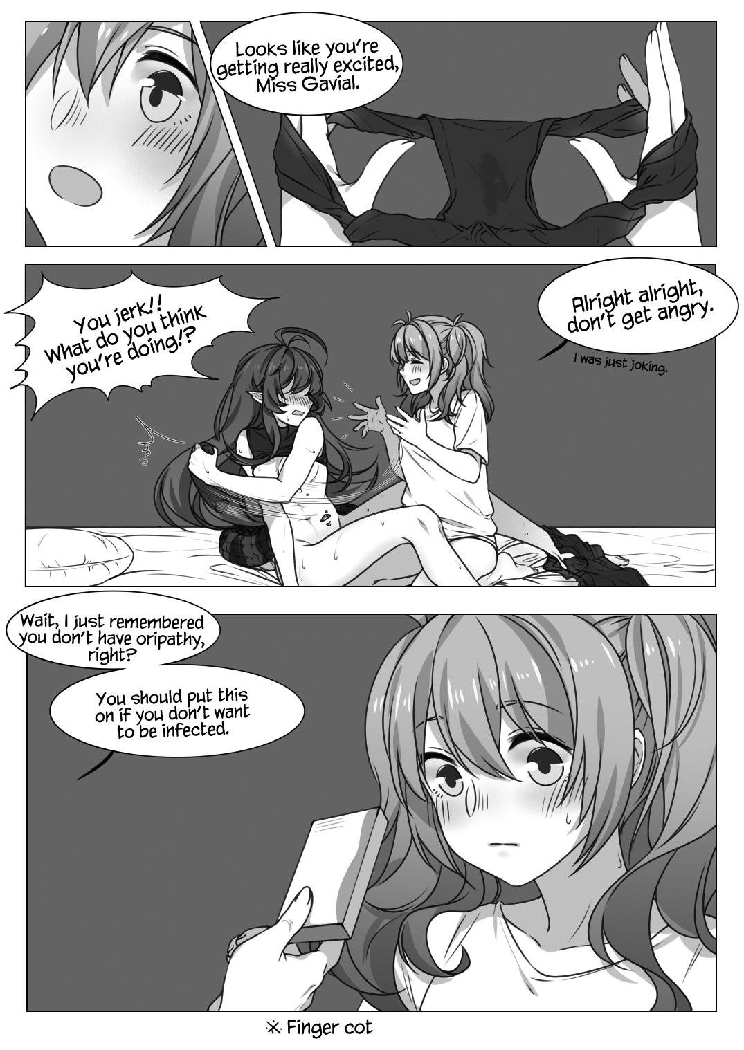 Cunt Will max trust Gavial deny me if I ask for a quickie? - Arknights Girl Girl - Page 12