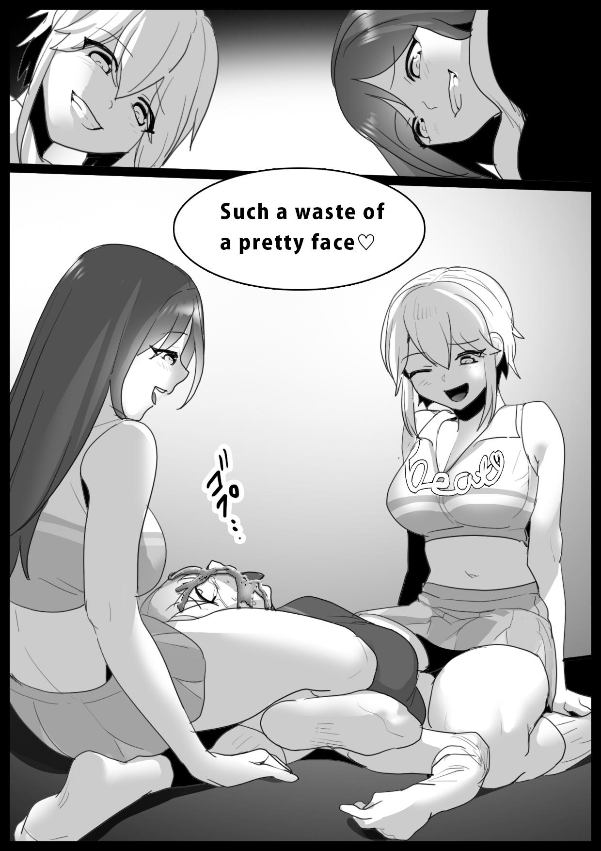Dress Girls Beat! Plus - Rie vs Shizuku & Mia - Original Animated - Page 18
