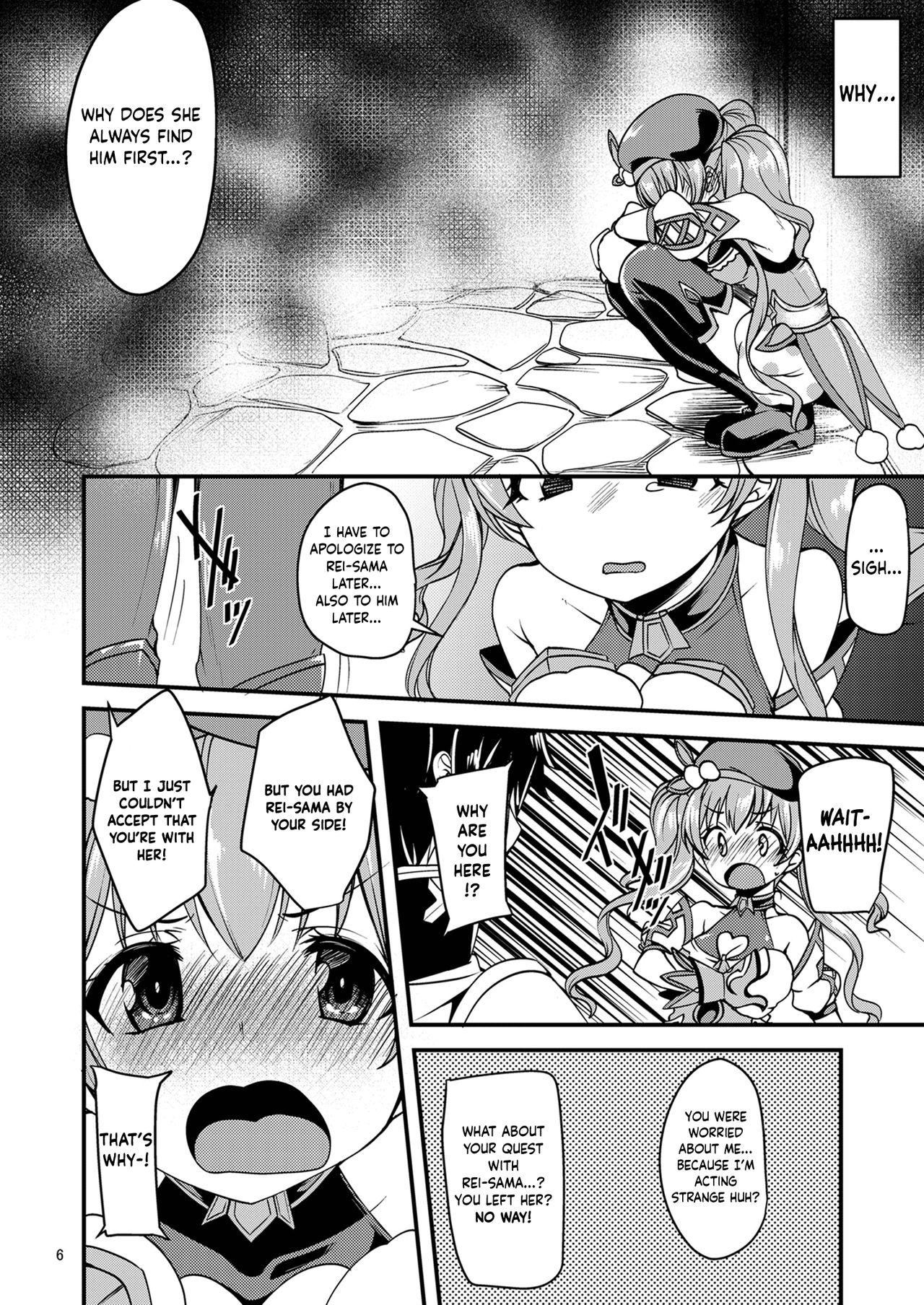 Dildos Tsumugi Make Heroine Move!! - Princess connect Casada - Page 5