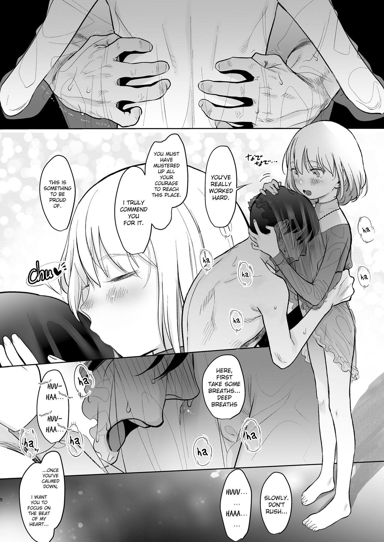 Gay Bukkake Sister Anna no Kenshin Boy - Page 4