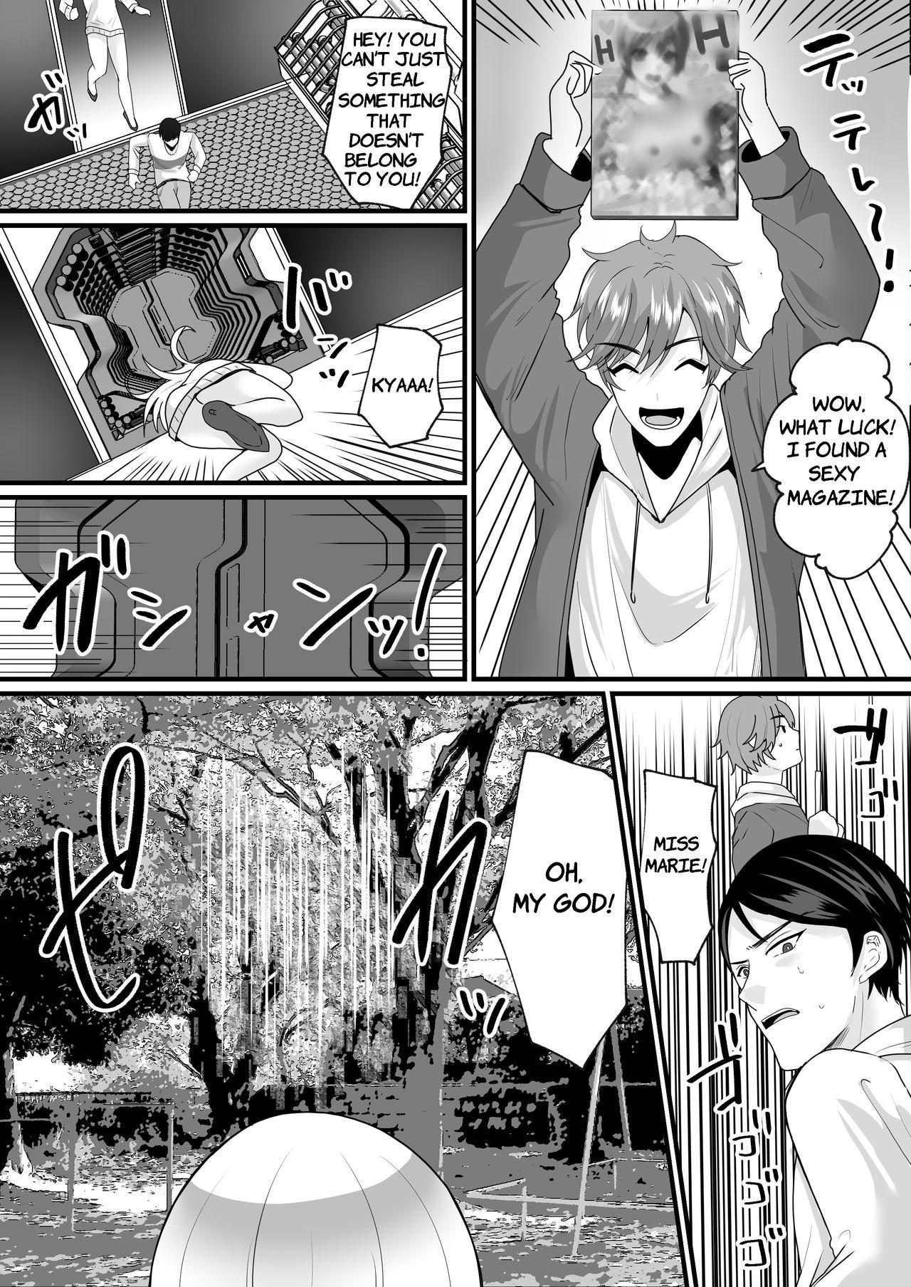Gordinha Nyotaika de Time Slip!? Genshi Sekai de Akuyuu to Fuufu Seikatsu!? | Transsexual Time Slip! - Original Teacher - Page 3