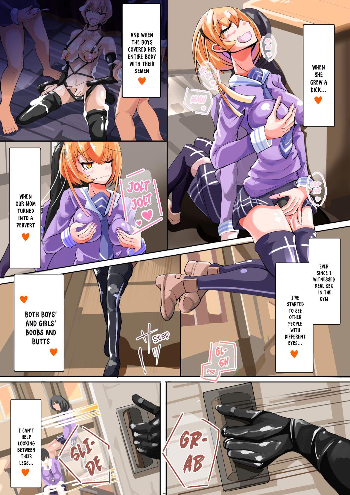 Amature Sex Tapes Futanari dorei gakuen-ka keikaku 4 - Original Desperate - Page 8