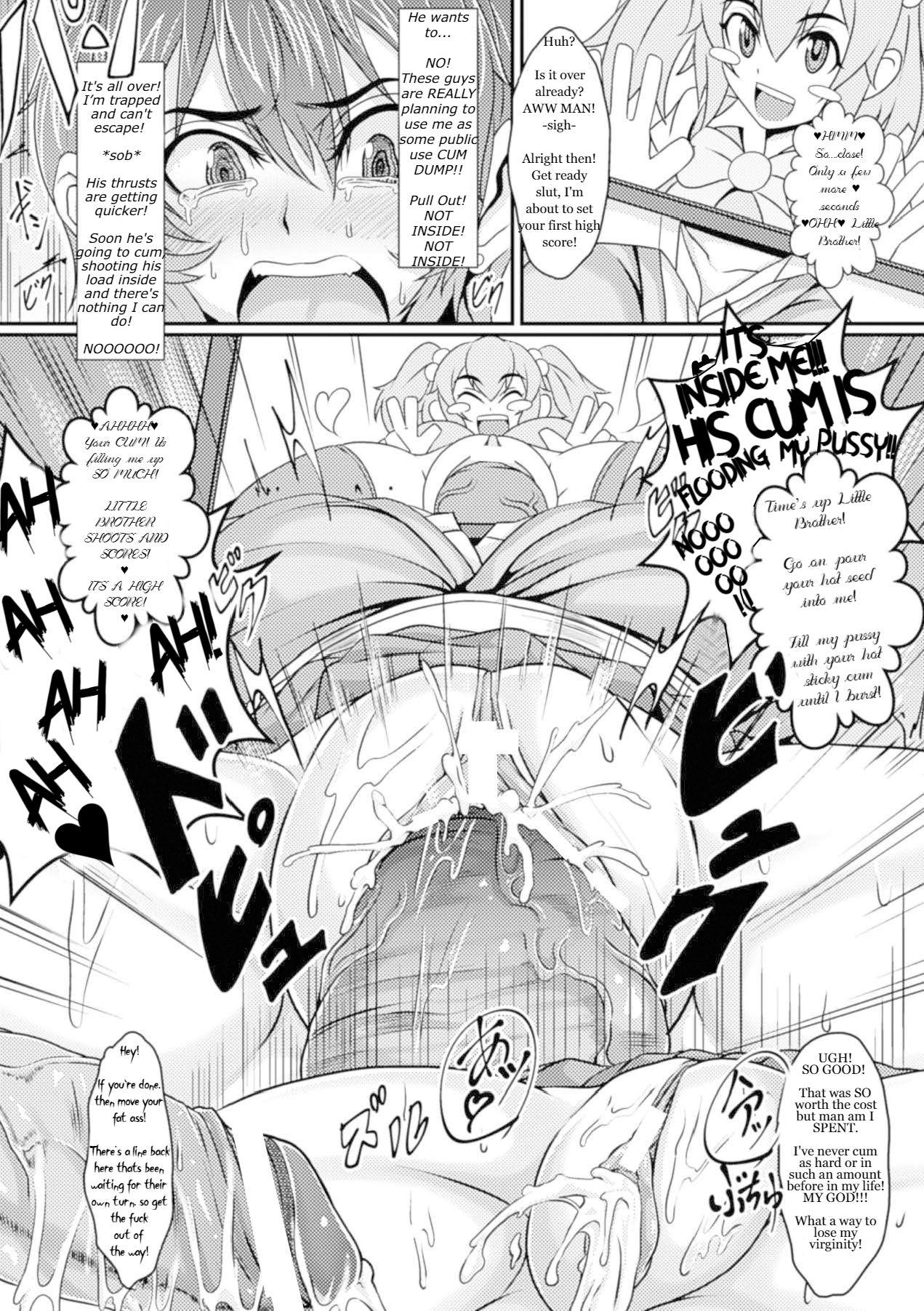 Amateur Cum Game Center no Ura Jijou | Behind the Scenes at the Game Center Hairypussy - Page 8
