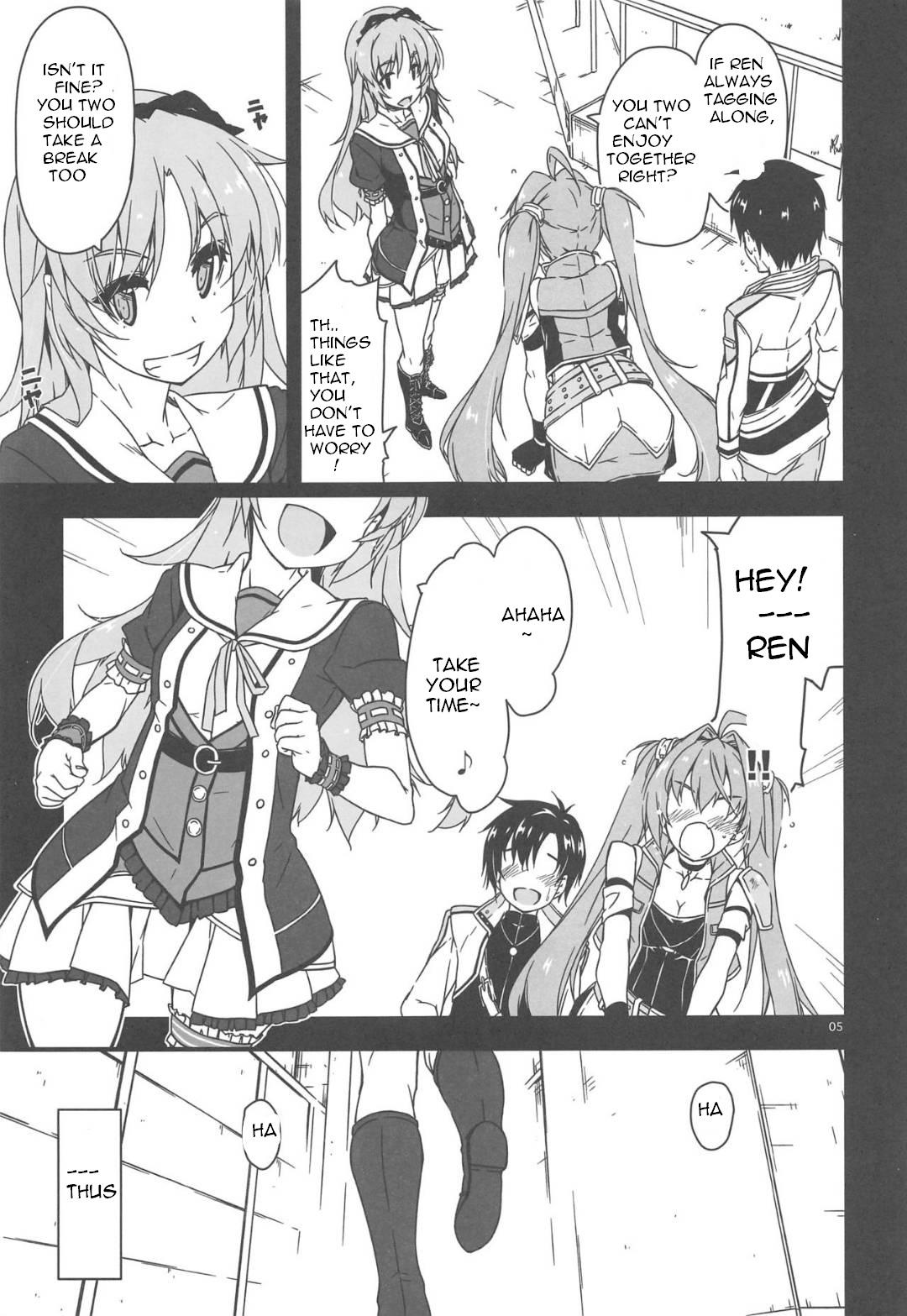 Trio Koko ni Rakuen o Tateyou! - The legend of heroes | eiyuu densetsu New - Page 4