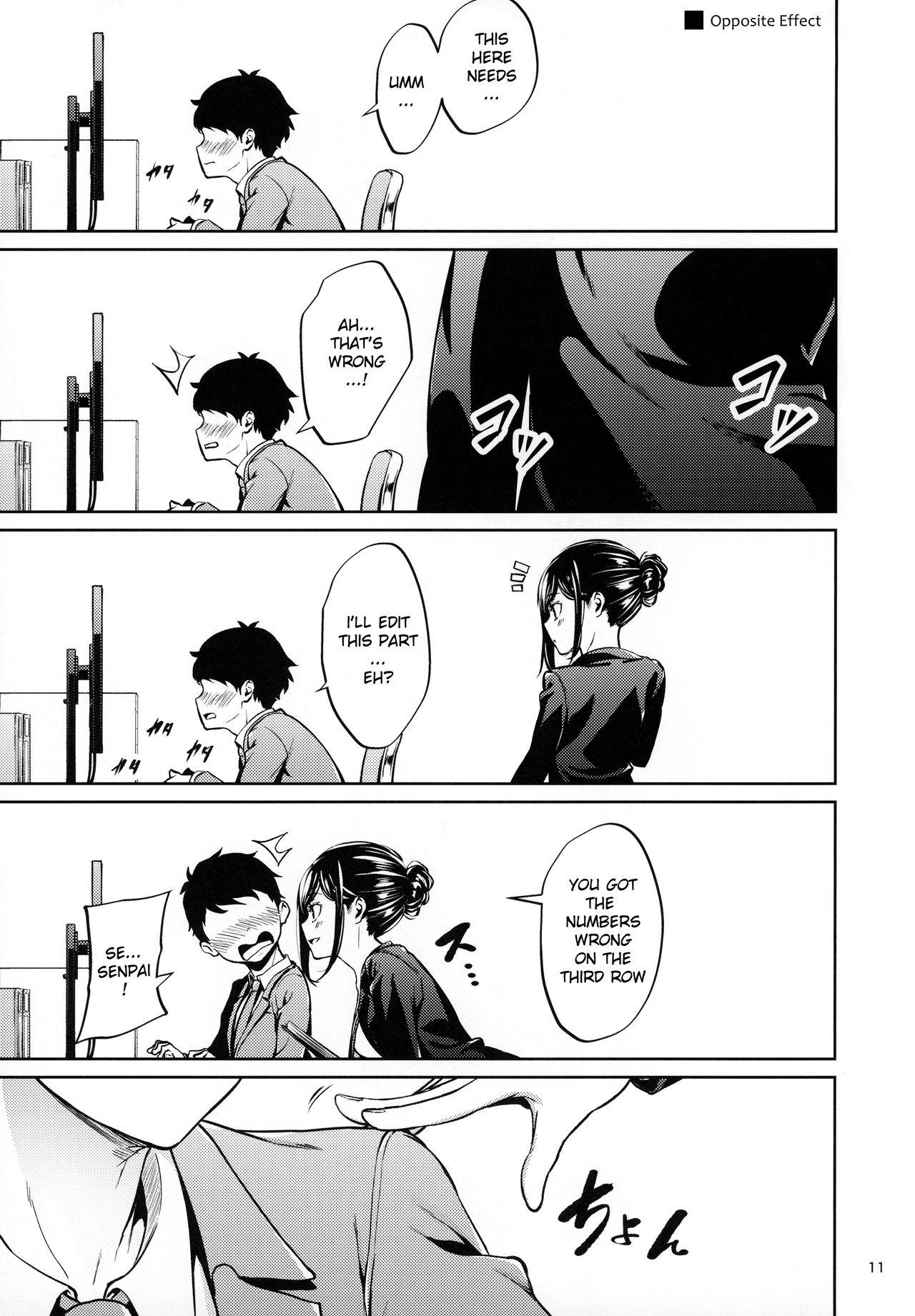 Cum Shot Shokuba no Senpai - Original Black Hair - Page 10