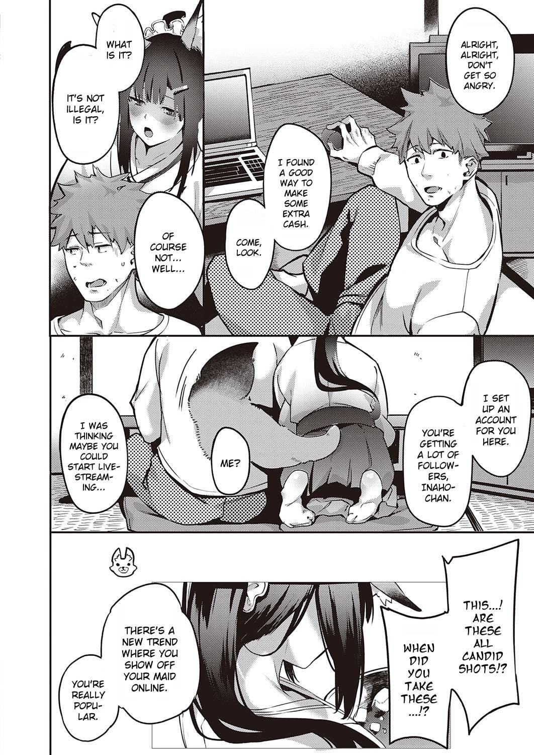 Daring Ometsuke Kitsune Inaho-chan Butts - Page 2