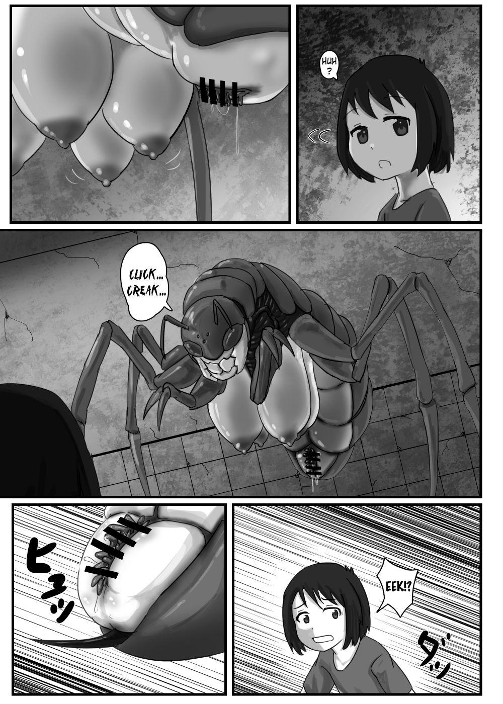 Gang Kyodai Mushi no Kouhai-jou | Giant Bug's Cross Breeding Location - Original Rough Sex - Page 5