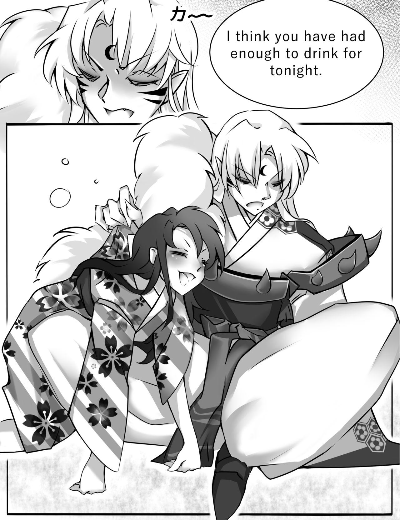 Housewife A fun night - Inuyasha Lingerie - Page 7
