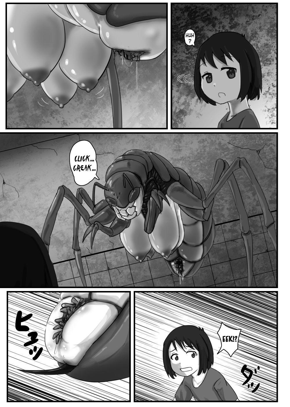 Dorm Kyodai Mushi no Kouhai-jou | Giant Bug's Cross Breeding Location Hard Fuck - Page 5