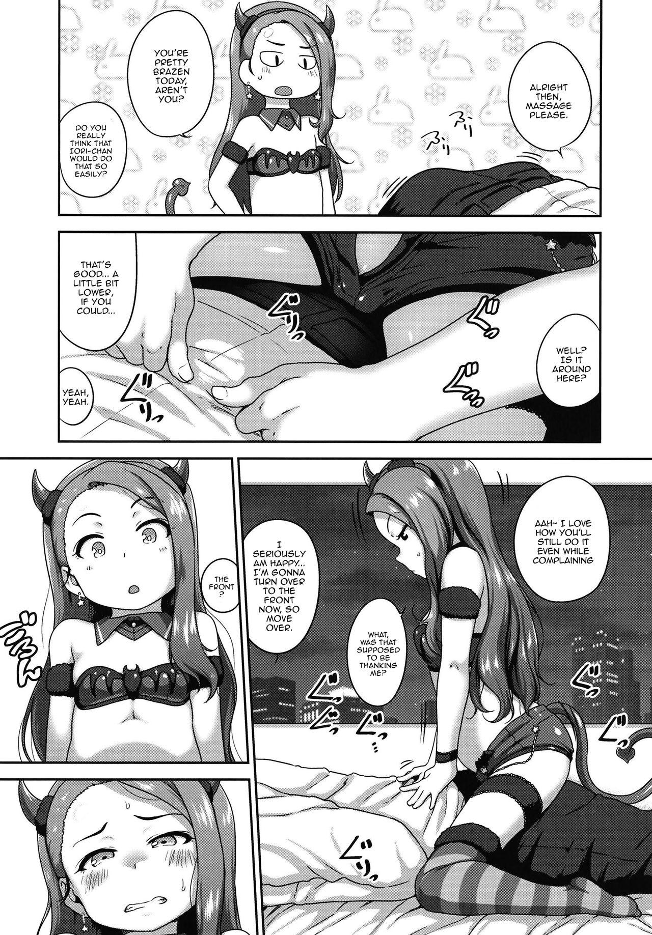 One Akuma de Shibori Toru | Using a Devil Girl To Get Off - The idolmaster Negra - Page 4