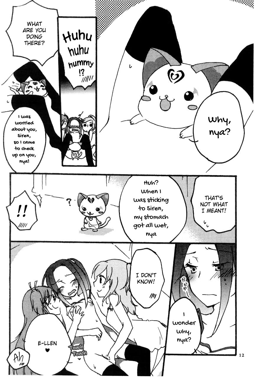 Tiny Titties Hibiki to Kanade to Tsunagaritai! | I want to bond with Hibiki and Kanade! - Suite precure Bisexual - Page 12