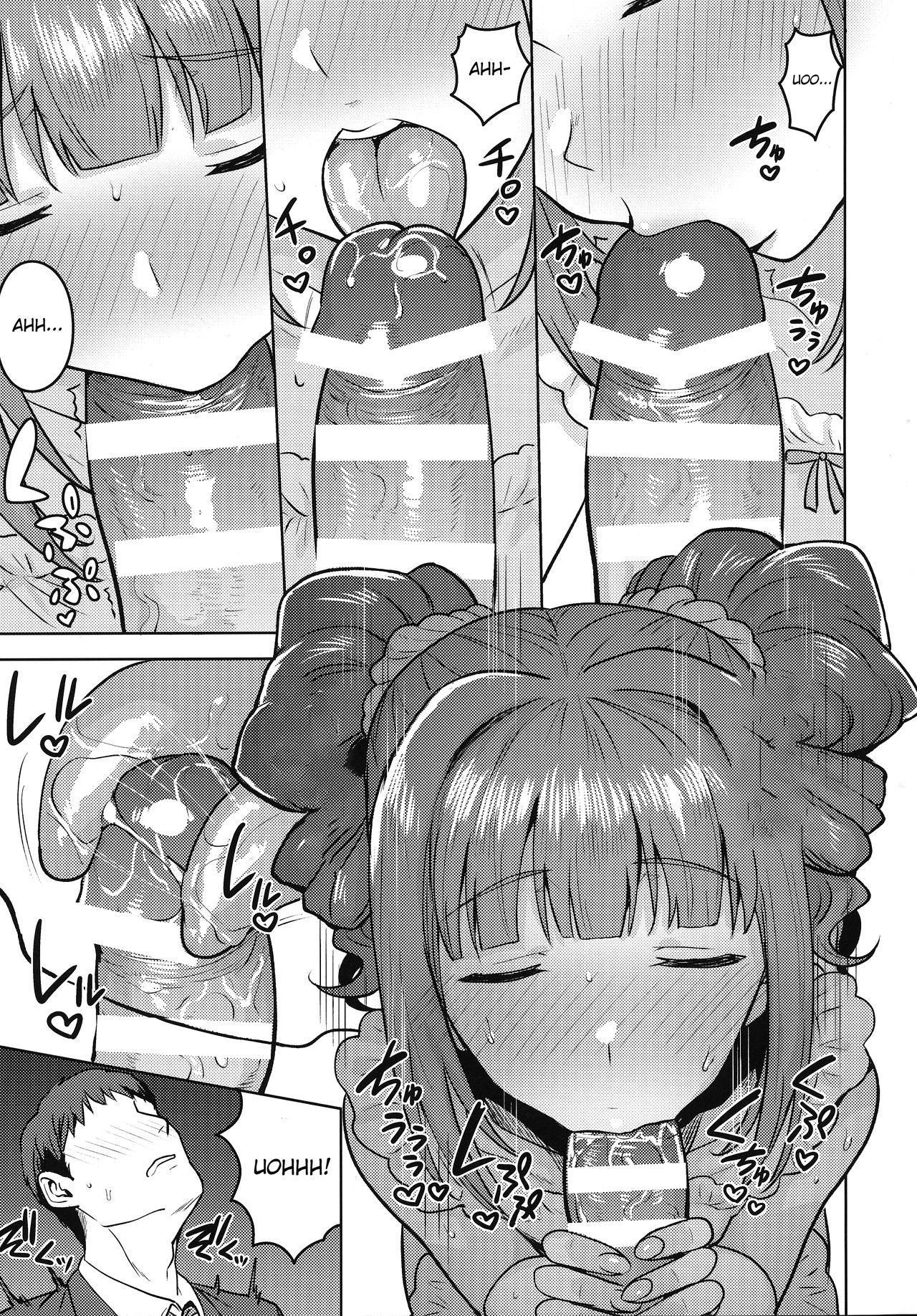 Cheerleader Yayoi to Apron - The idolmaster Face Fucking - Page 10