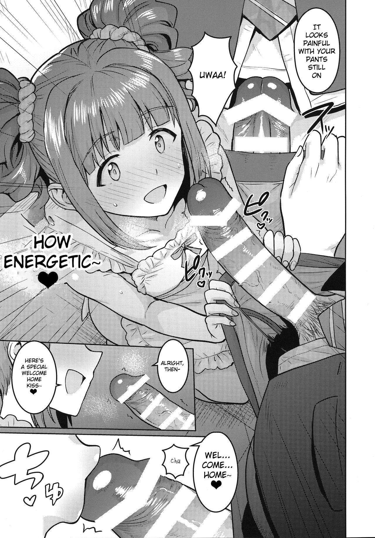 Tamil Yayoi to Apron - The idolmaster Best Blowjob - Page 8