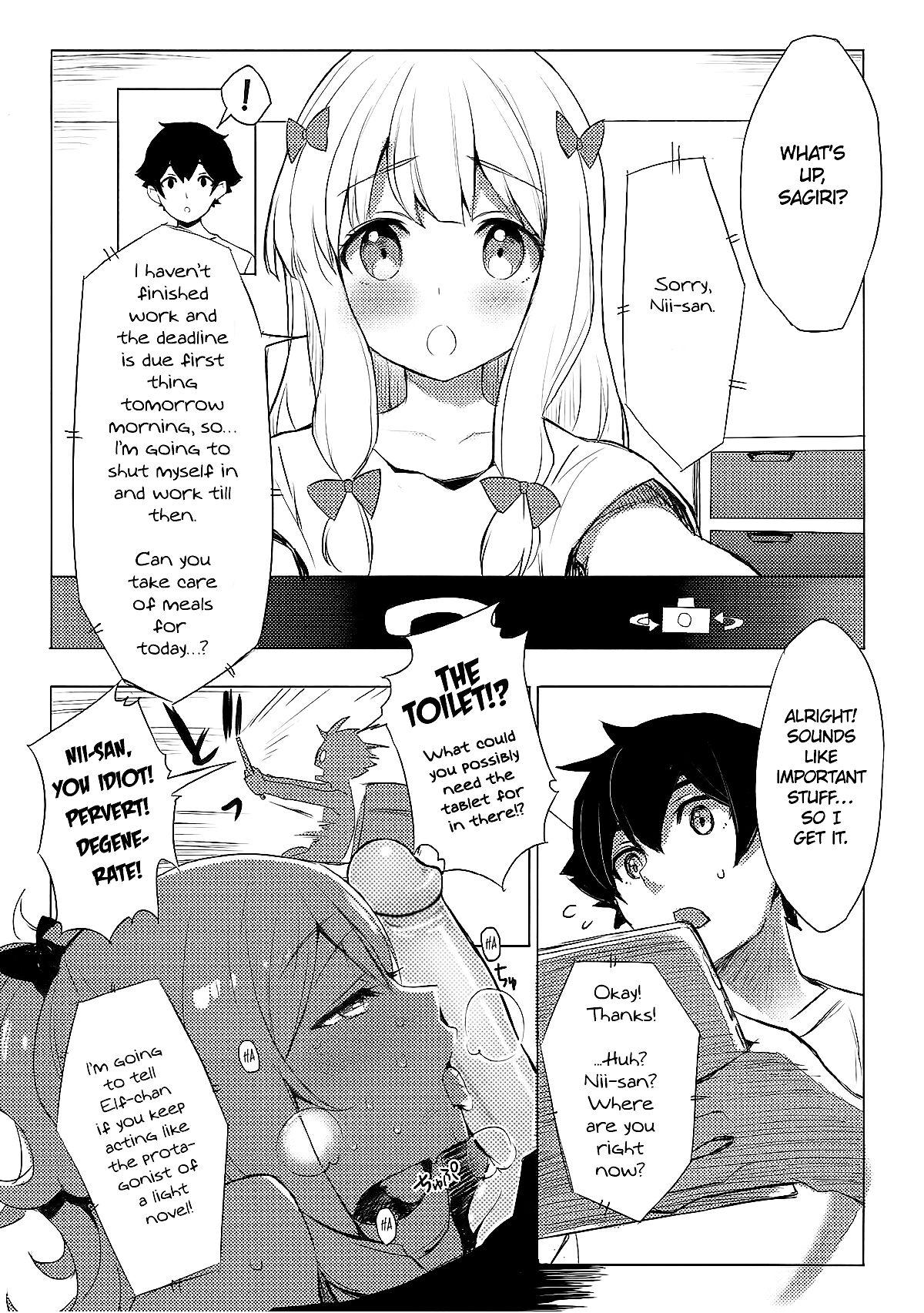 Interacial Elven Sanctuary - Eromanga sensei Virginity - Page 11