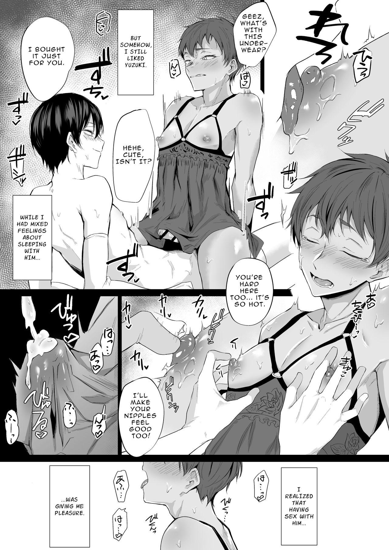 "Konna no, Mou Manko da yo..." Osananajimi no Gokubuto Chinpo de Josou Mesuiki o Oshiekomareta Boku | My Childhood Friend Made Me Cross-dress and Femgasm with his Thick Dick 24