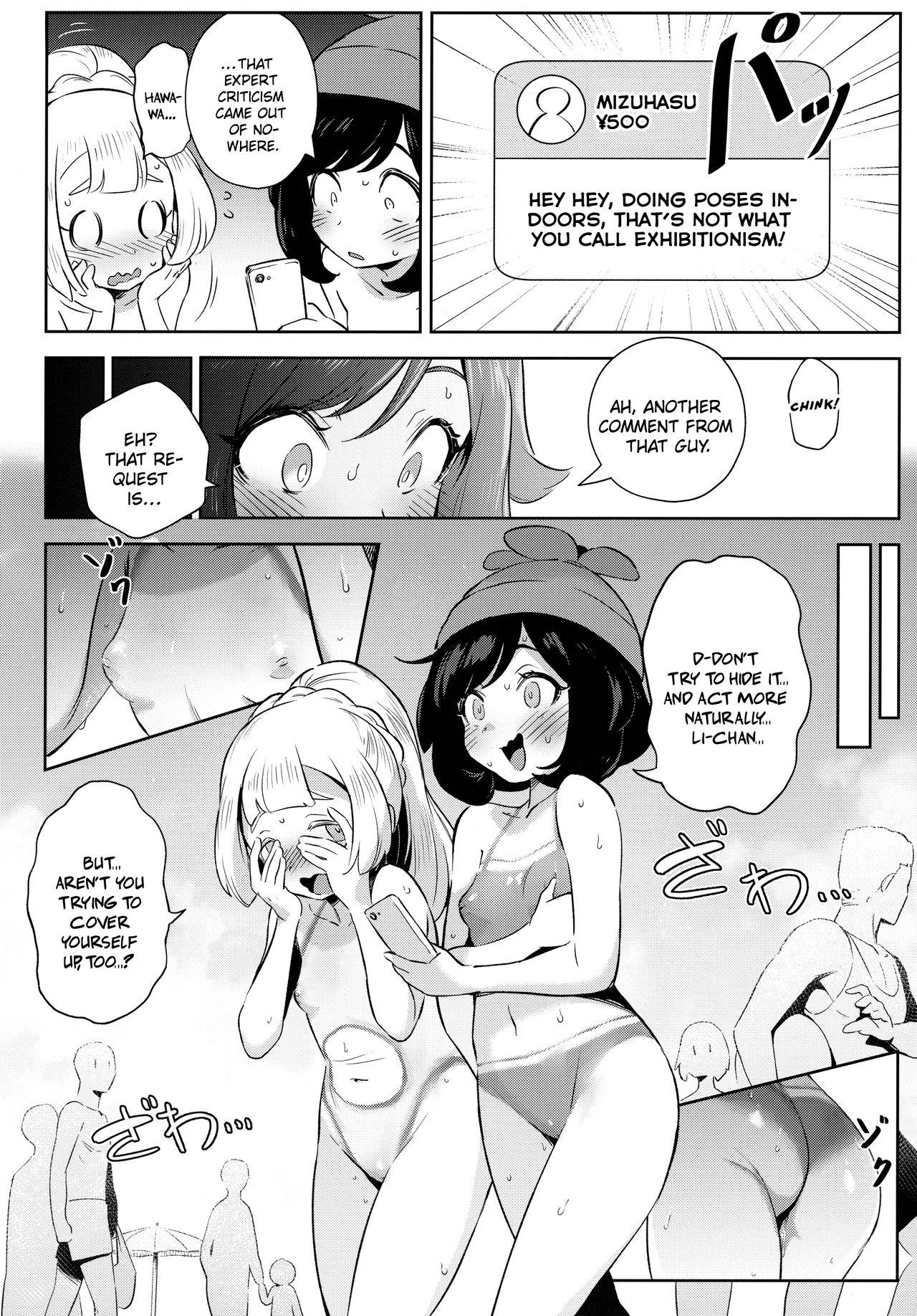 Outdoors Onnanoko-tachi no Himitsu no Bouken 2 | Girl's Little Secret Adventure 2 - Pokemon | pocket monsters Black Woman - Page 10