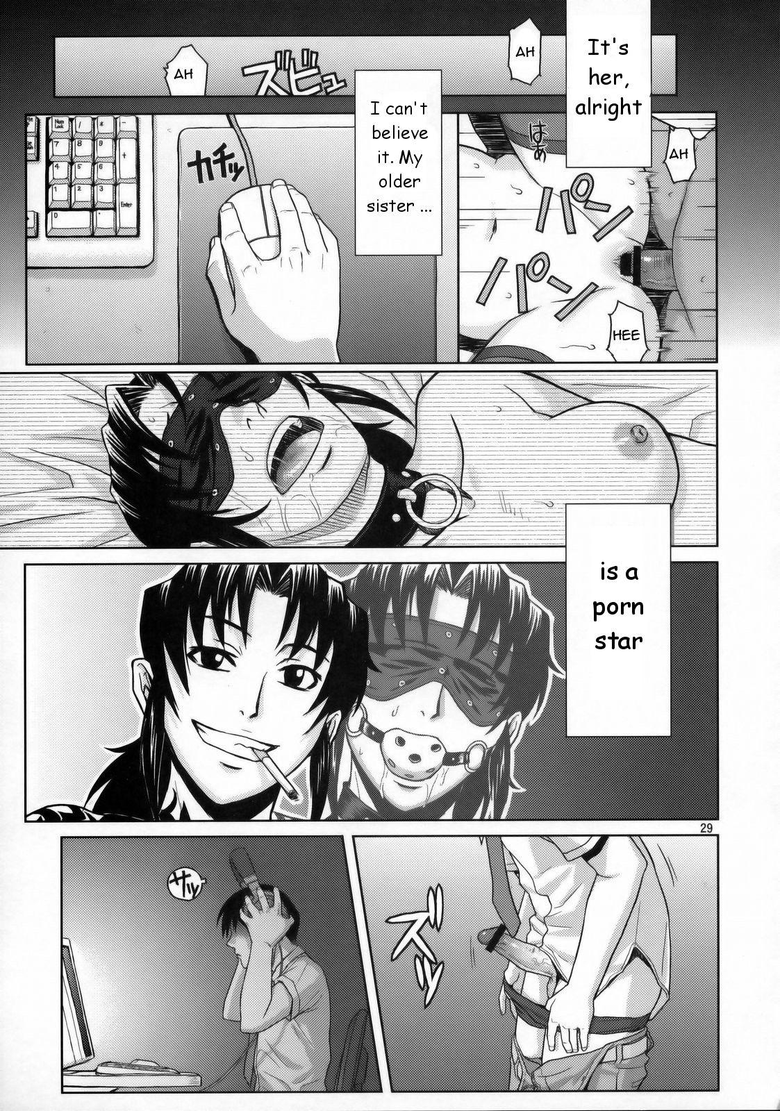 Ride My Sister Is A Pornstar Part 1 - Black lagoon Shaved - Page 4
