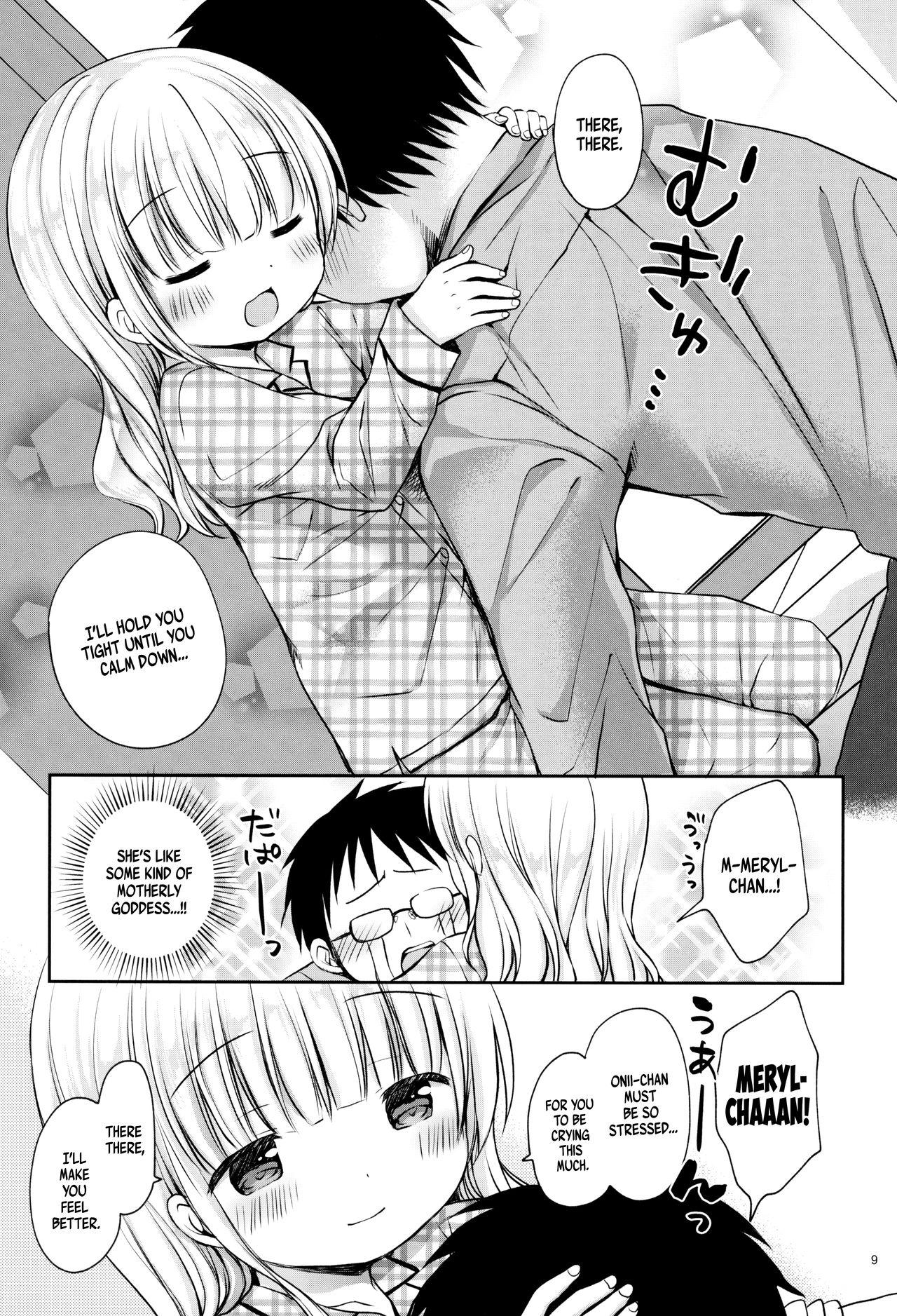 Sem Camisinha (C95) [Rico-ba (Rico)] Meryl-chan ni Amaetai | I want Meryl-chan to take care of me! [English] - Original Young Petite Porn - Page 9