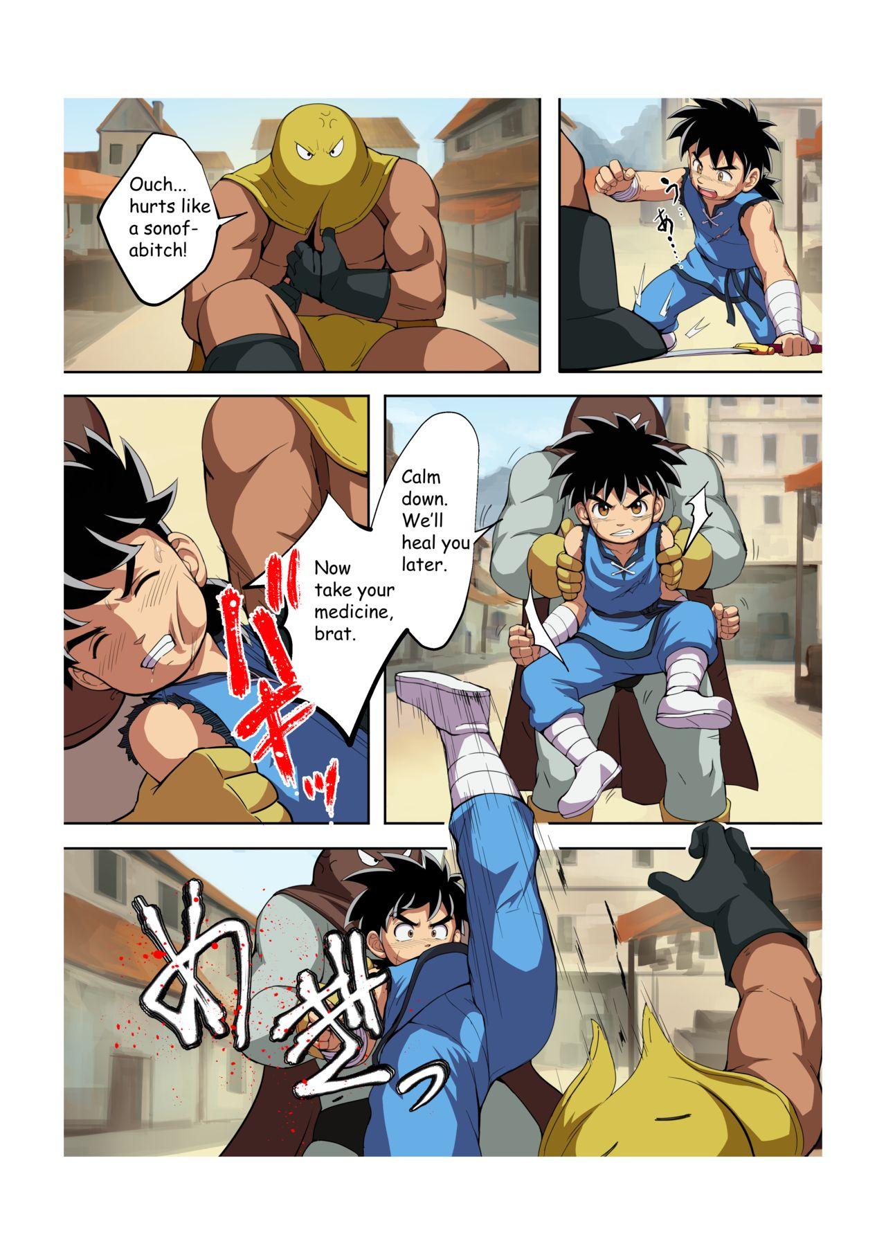 College Love Slave Hero - Dragon quest dai no daibouken Heels - Page 6