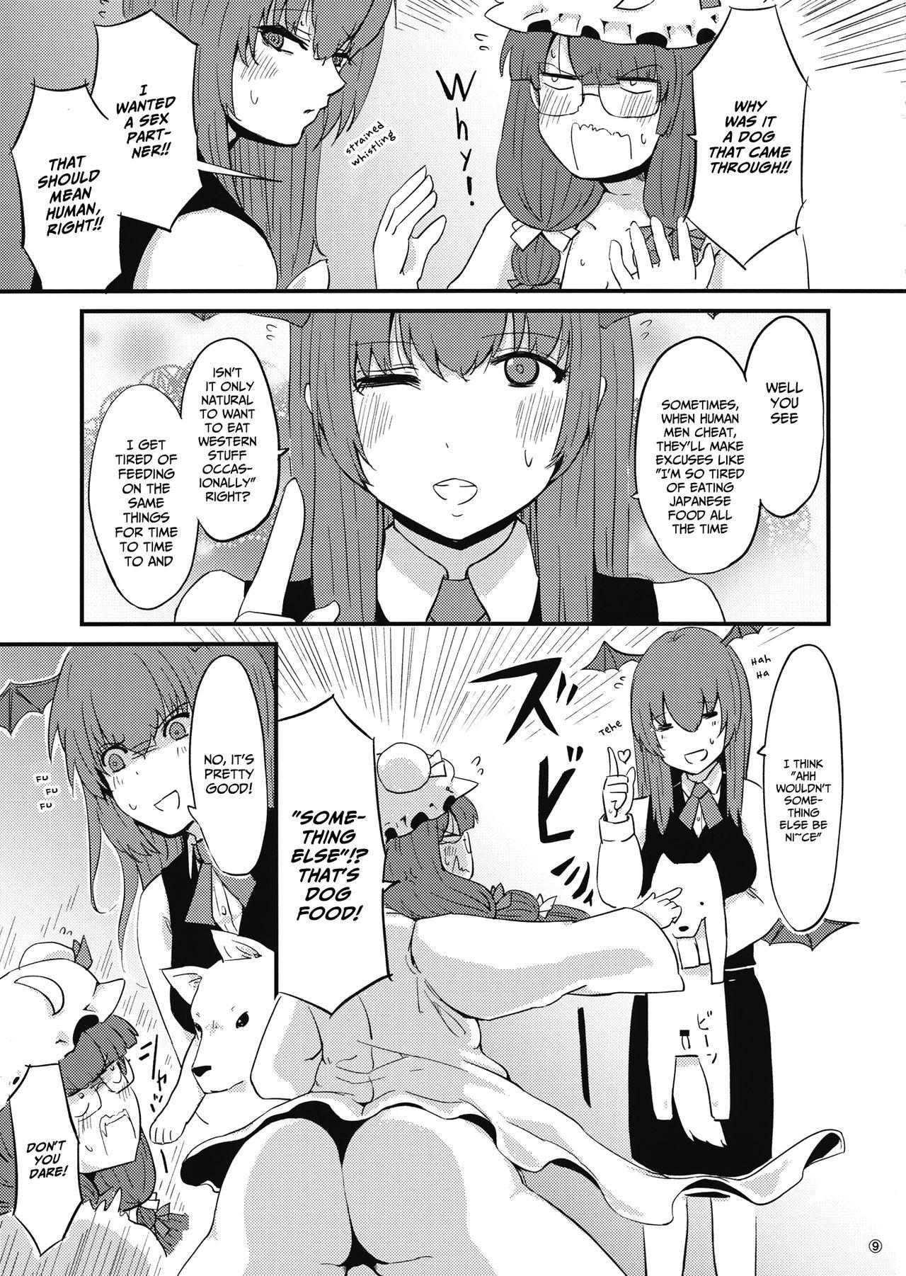 Cumshots Zannen Patchouli no Ukkari Shoukanjutsu 2 - Touhou project Sapphicerotica - Page 10