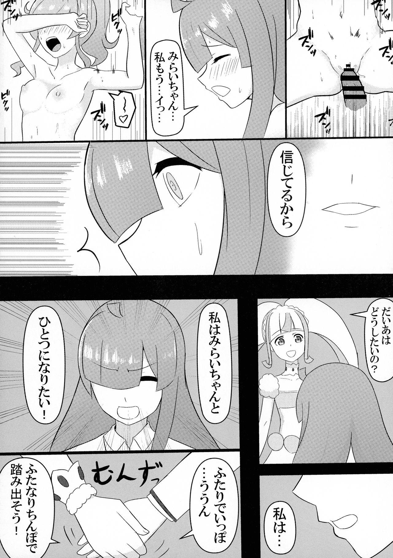 Hot Women Having Sex Nijinosaki-san Futanari Godou - Kiratto pri chan Art - Page 10
