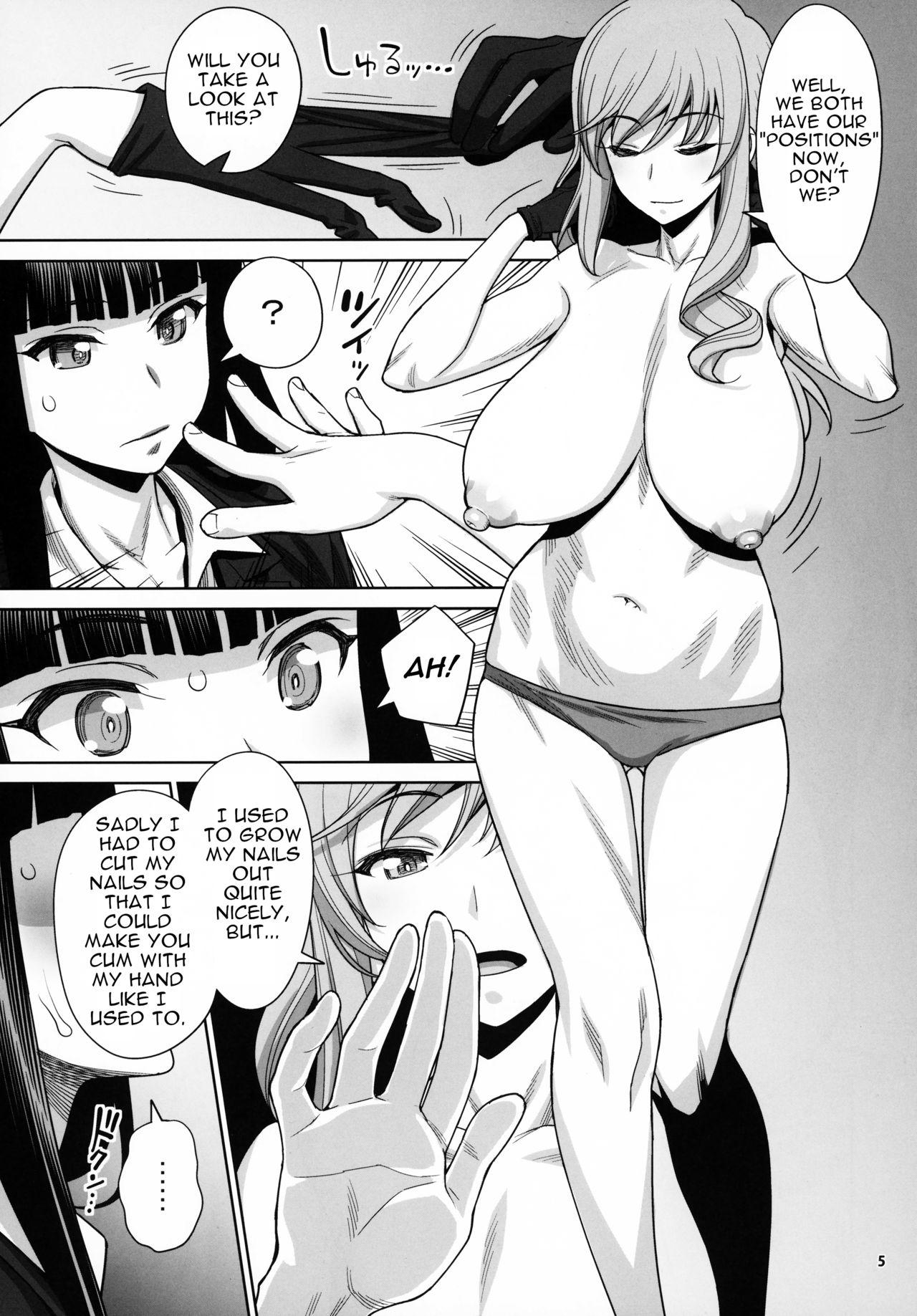 Spooning Shimada Style VS Nishizumi Style MILF Lesbian Extreme Anal Fetish - Girls und panzer Women Fucking - Page 4