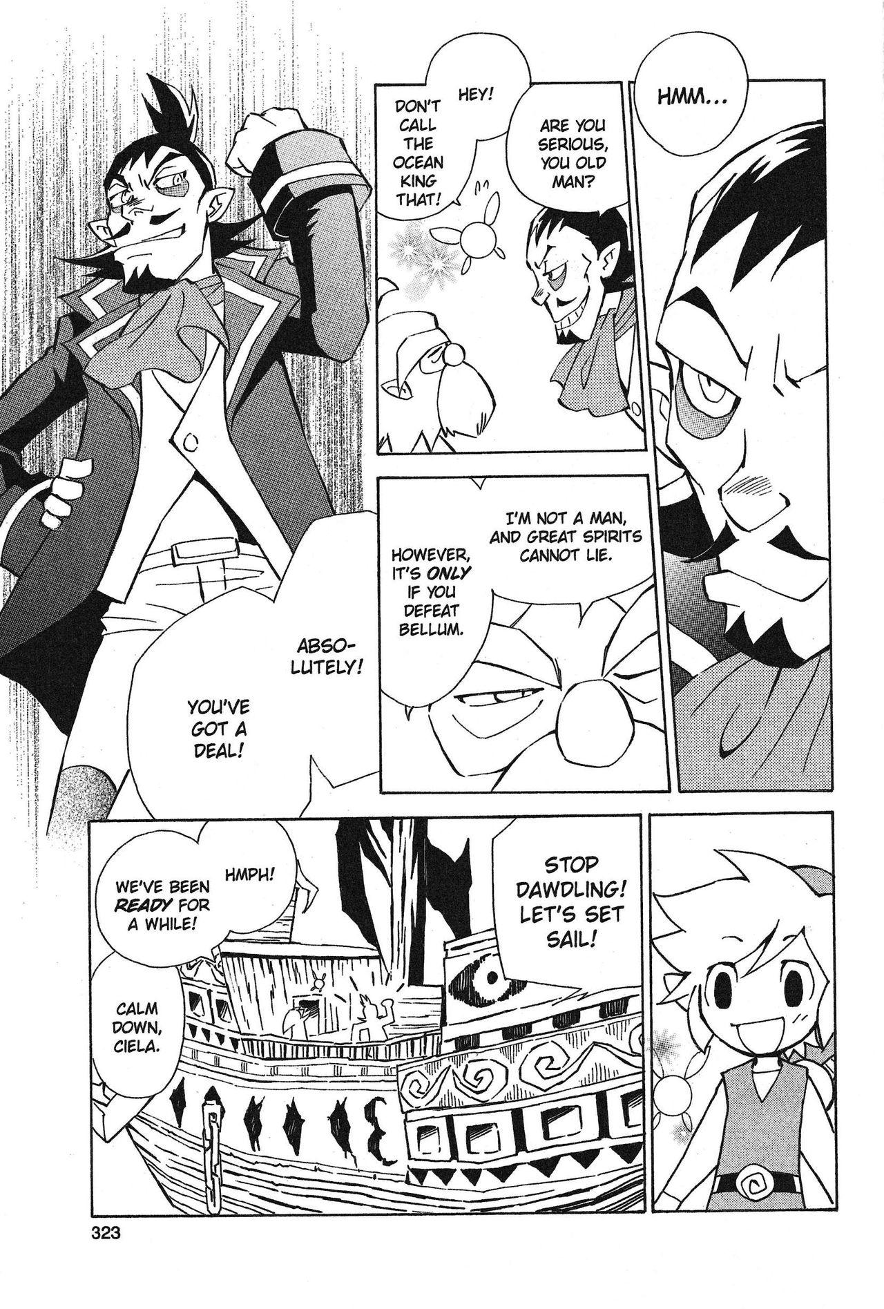 The Legend of Zelda - Phantom Hourglass Manga 133
