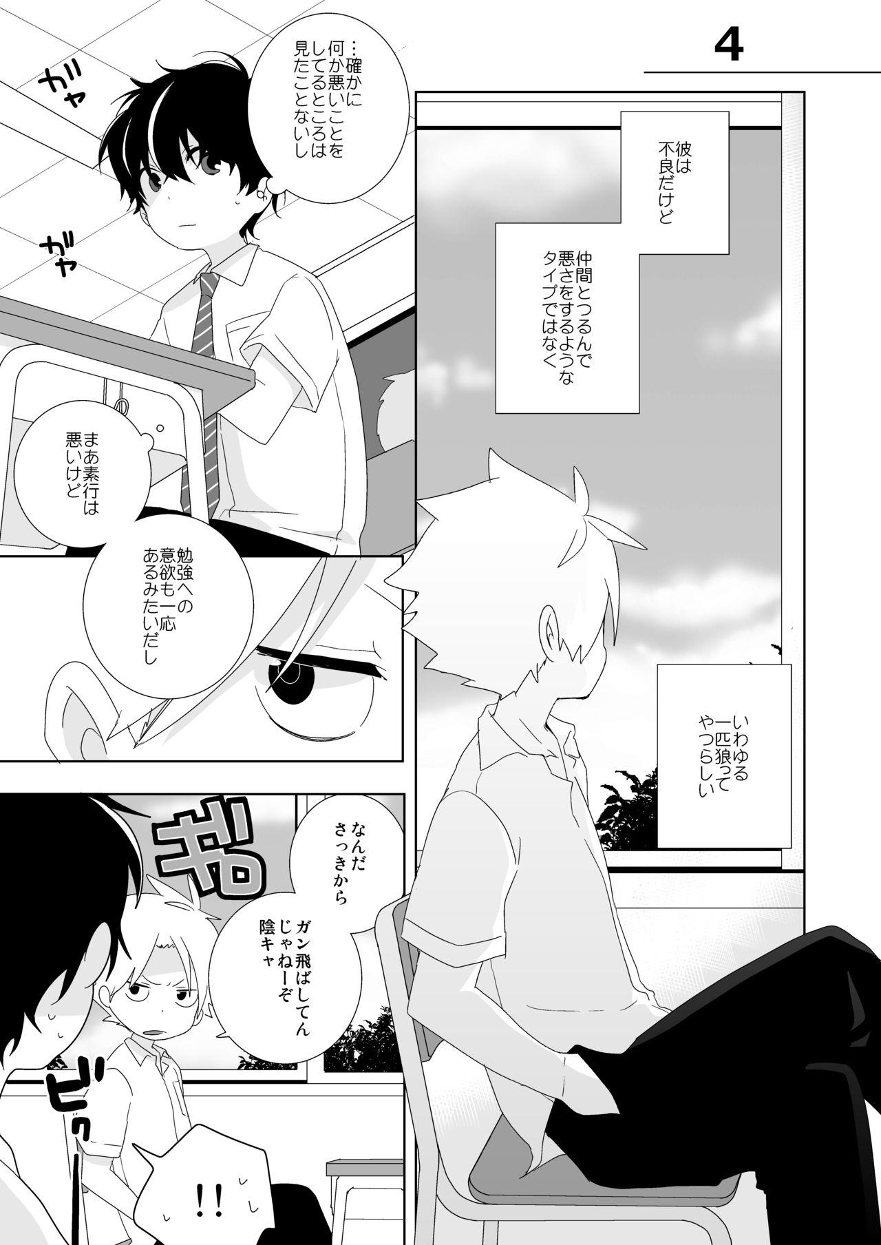 Bukkake Boys [Naitama (Isako)] InCha-kun to Furyou-kun - Original Nice - Page 8