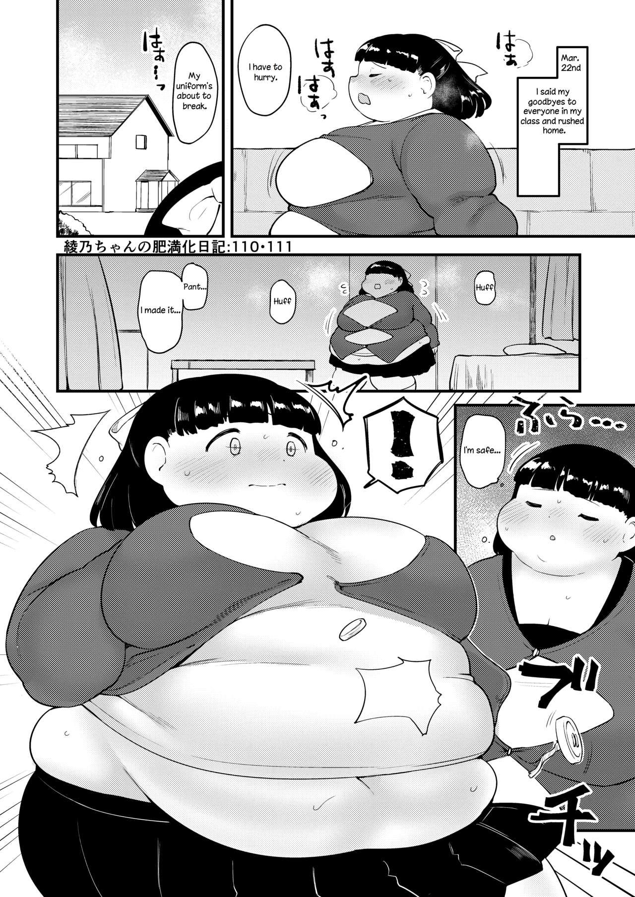 Ayano's Weight Gain Diary 110