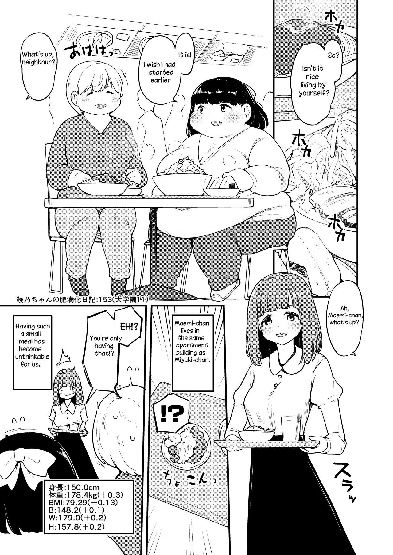 Ayano's Weight Gain Diary 153