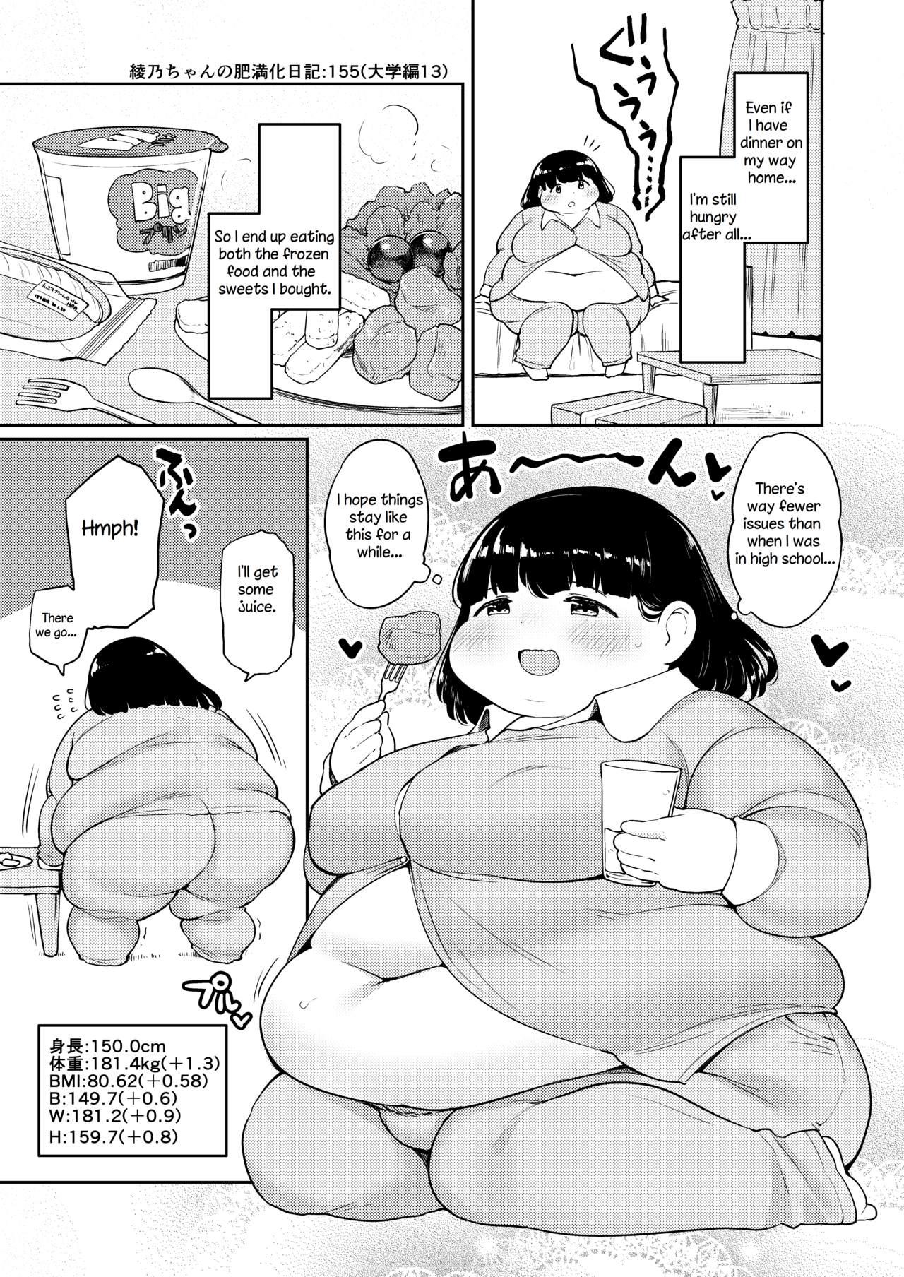 Ayano's Weight Gain Diary 155