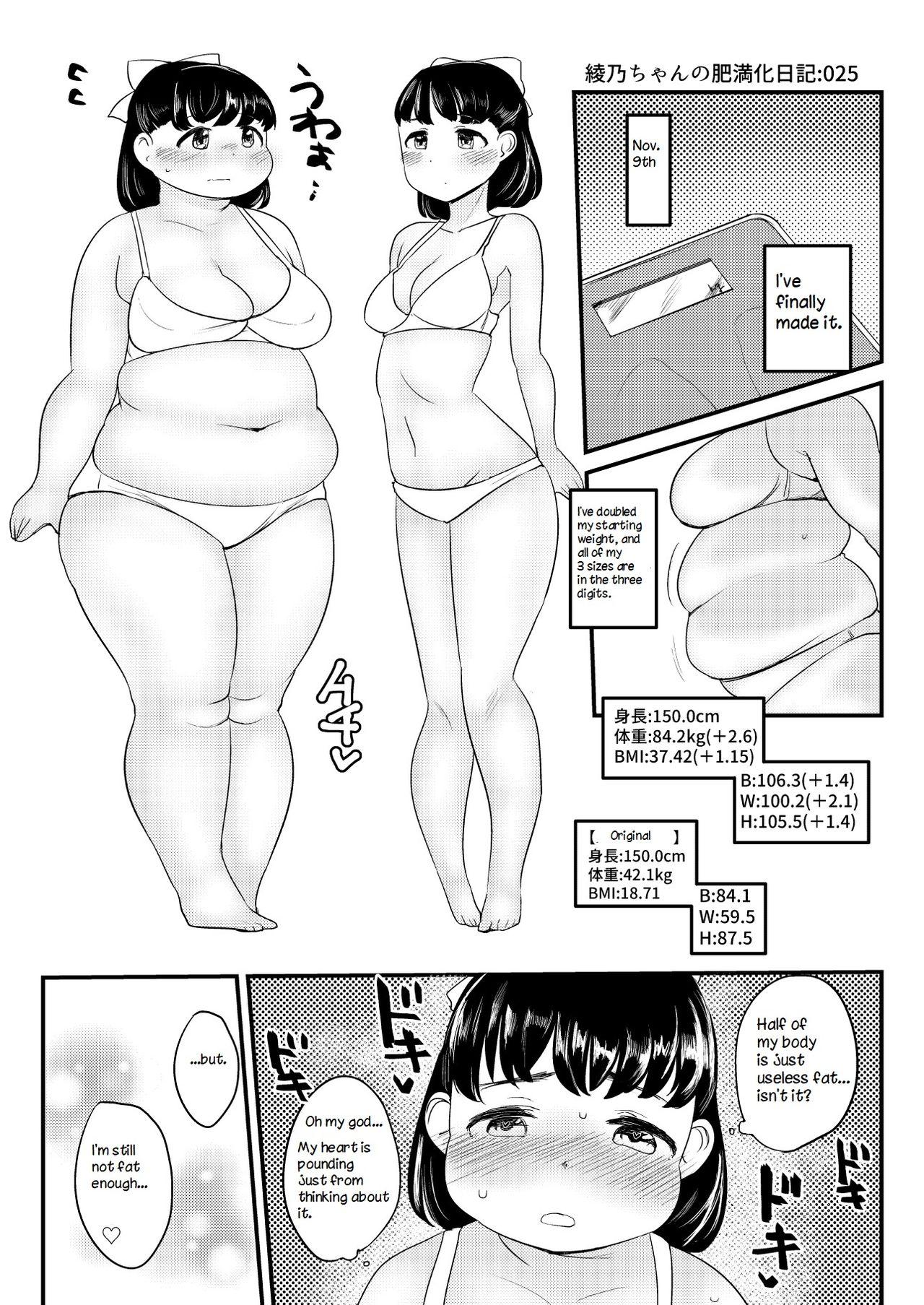 Ayano's Weight Gain Diary 25