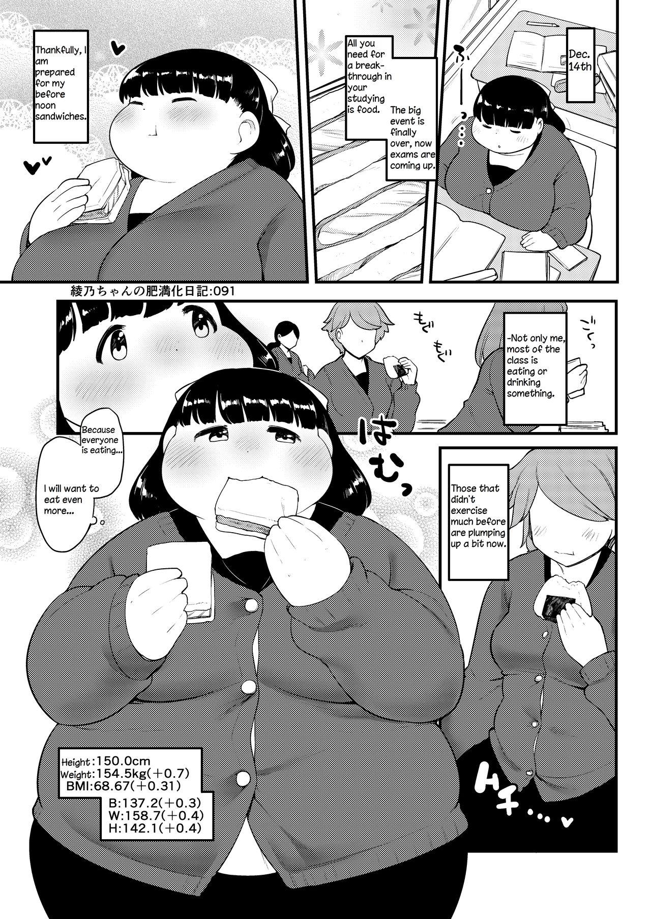 Ayano's Weight Gain Diary 91