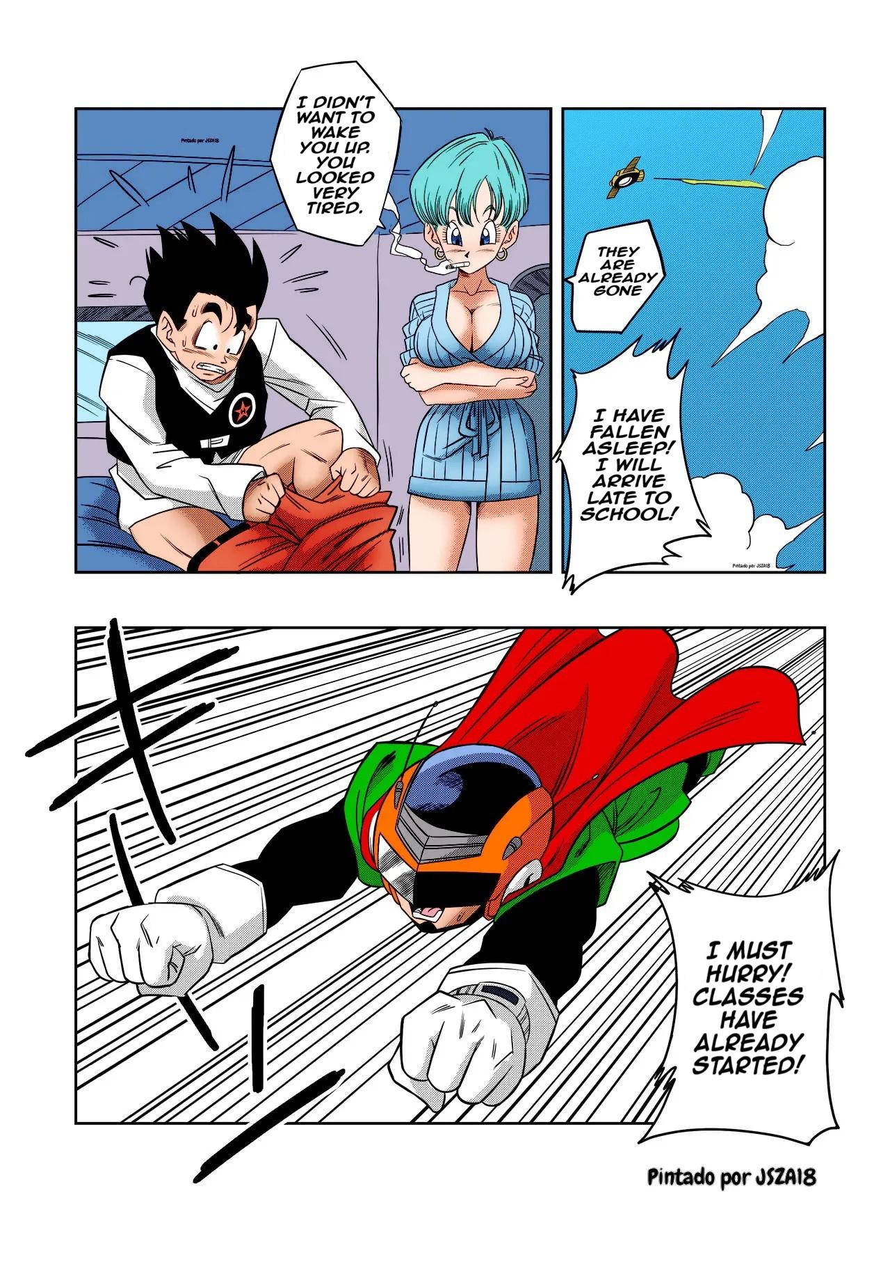 Funk Love Triangle 1-4 Yamamoto color english - Dragon ball z Teen Hardcore - Page 125