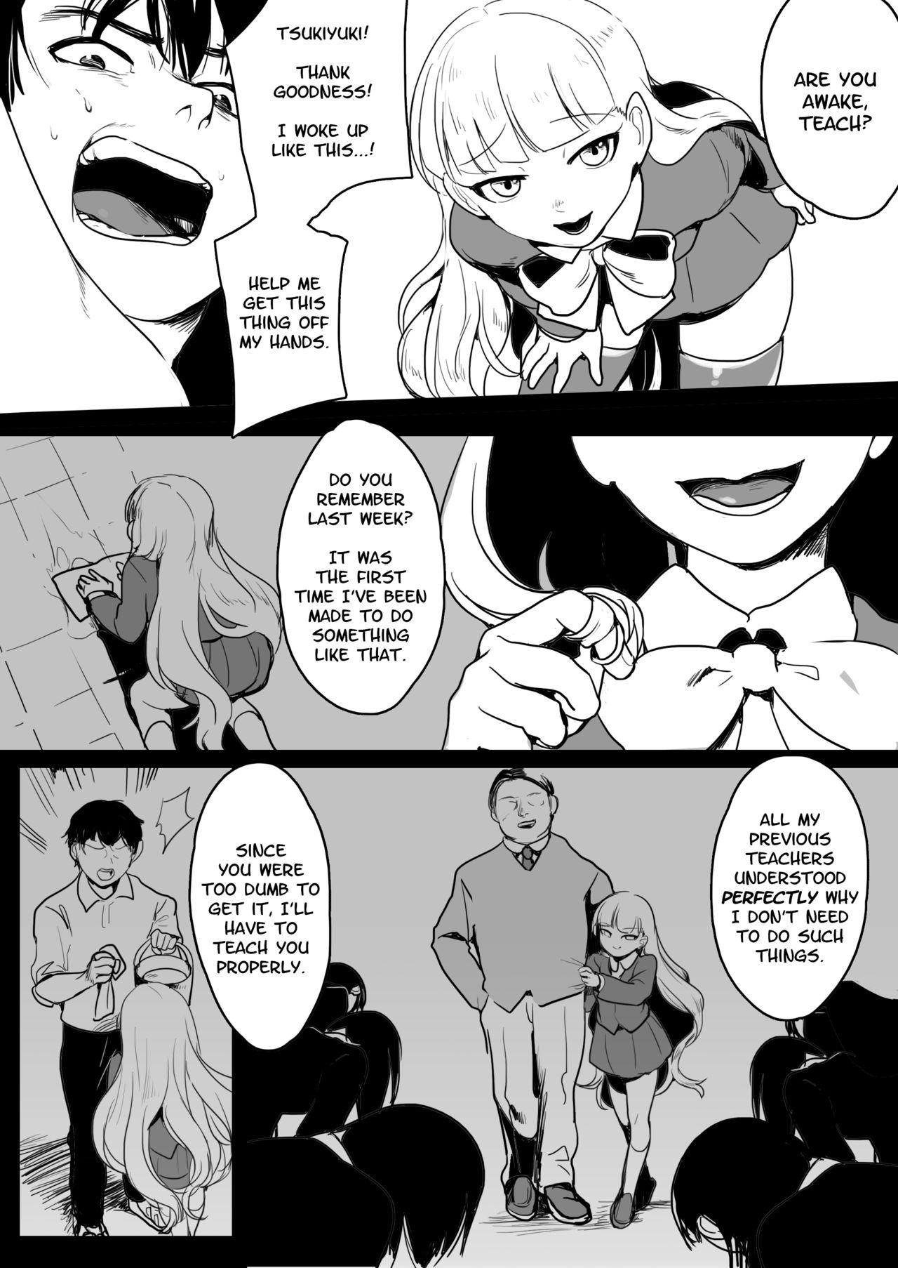 Hardcore Sex Elena-sama ni Yoru Kyoushi Gyaku Kyouiku | Teacher's Reverse Education Under Mistress Elena - Original Anal Licking - Page 4