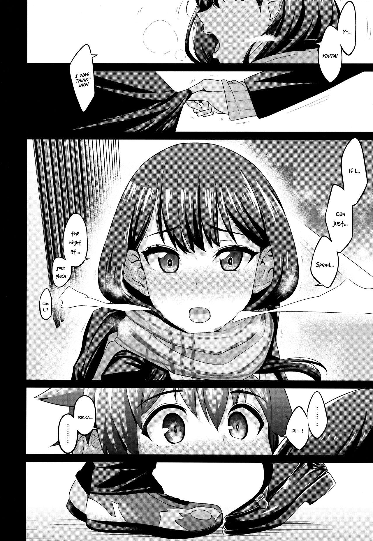 Natural Boobs Yuu x Rik True After - Ssss.gridman Goth - Page 5